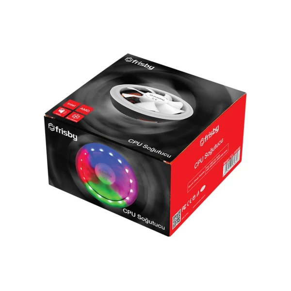 FRISBY FCL-F1318C INTEL 1366/115X-AMD AM2/AM2+/AM3/AM4 CPU FANI