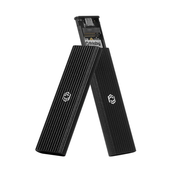 FRISBY FHC-M2305 TYPE-C USB 3.1 - M.2 PCIE NVME SSD ALÜMINYUM DISK KUTUSU