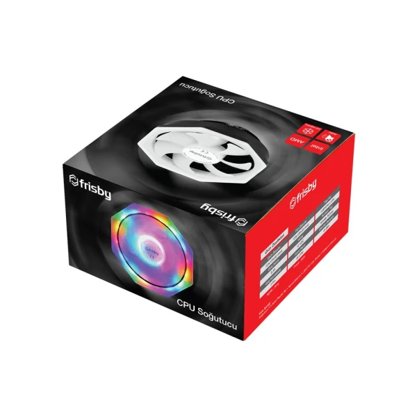 FRISBY FCL-F1330C INTEL 1366/115X-AMD AM2/AM2+/AM3/AM4 CPU FANI