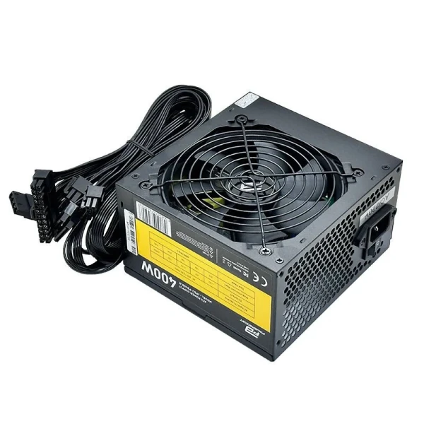 POWERBOOST JPSU-PB400LR 400W 1*PCI-E 6 PIN 12CM SİYAH FANLI ATX PSU (RETAIL BOX)