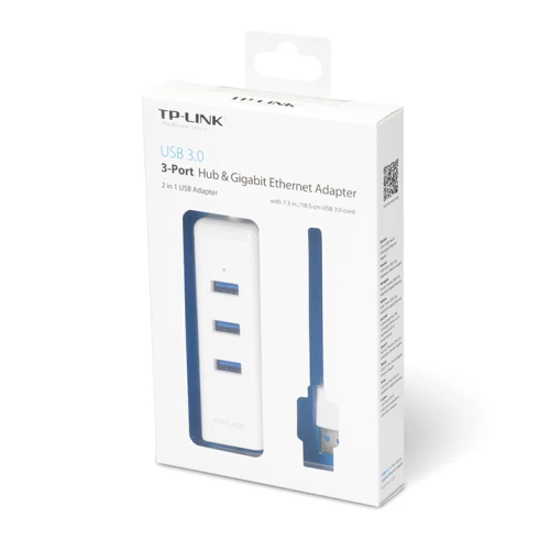 TP-LINK UE330 USB3.0 GGBT AĞ ADAPTÖRÜ İKİSİ BİR ARADA USB ADAPTÖR
