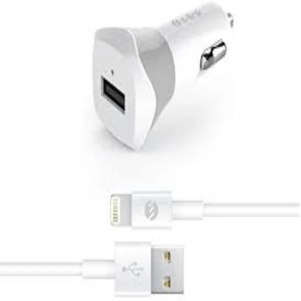S-LINK SWAPP IP-SW18 APPLE LISANSLı 5V 1A LIGHTNING BEYAZ/GRI ARAÇ ŞARJ CIHAZı