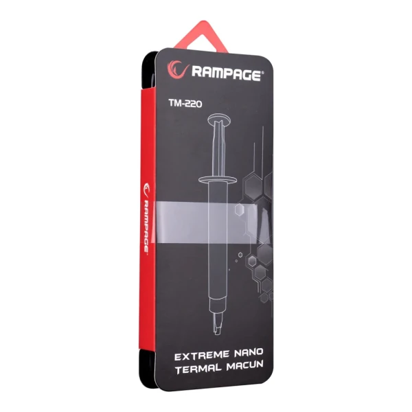 RAMPAGE TM-220 2G 11W/M.K GRİ YÜKSEK PERFORMANS TERMAL MACUN