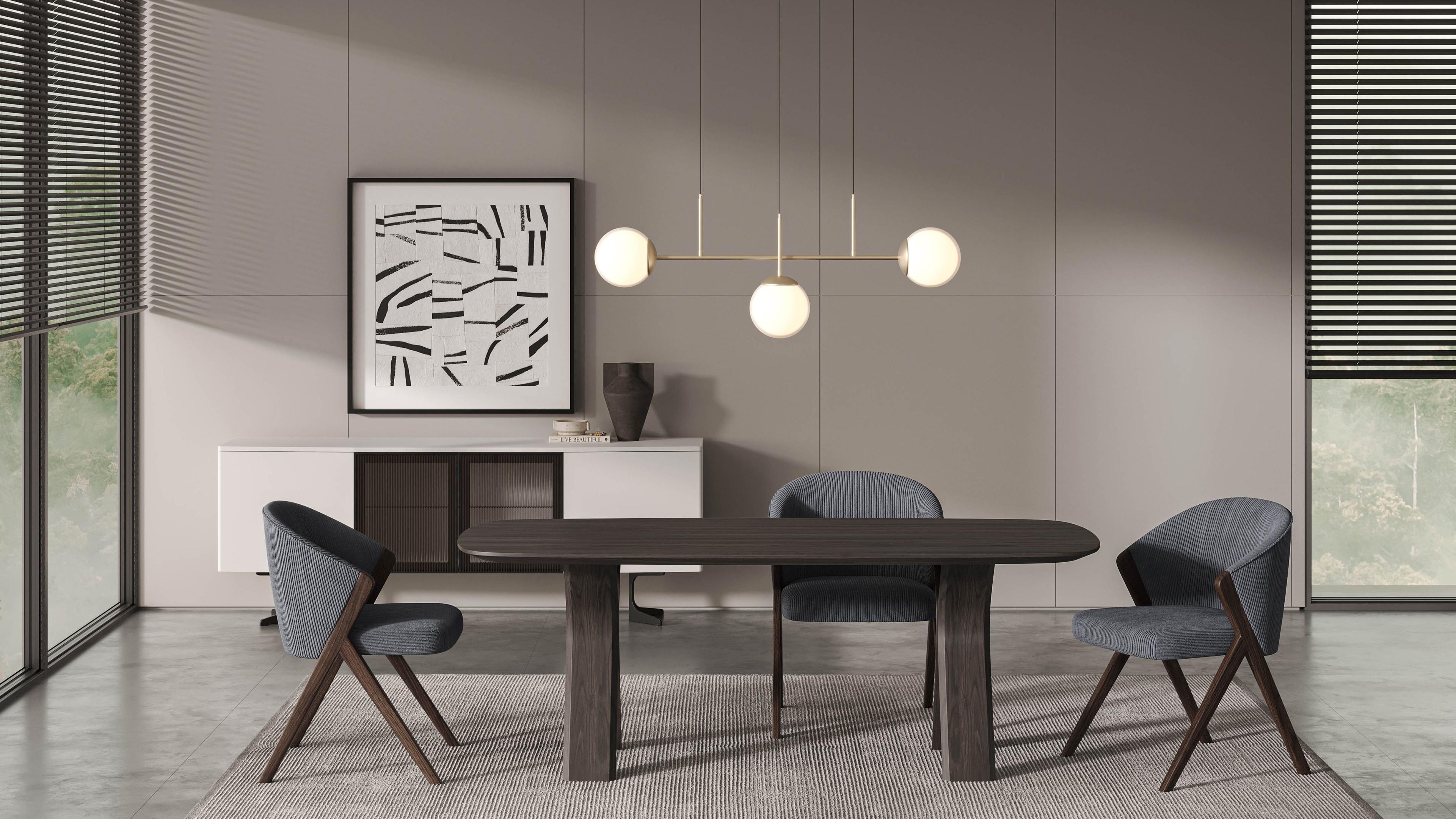 Monza Grey Yemek Odası