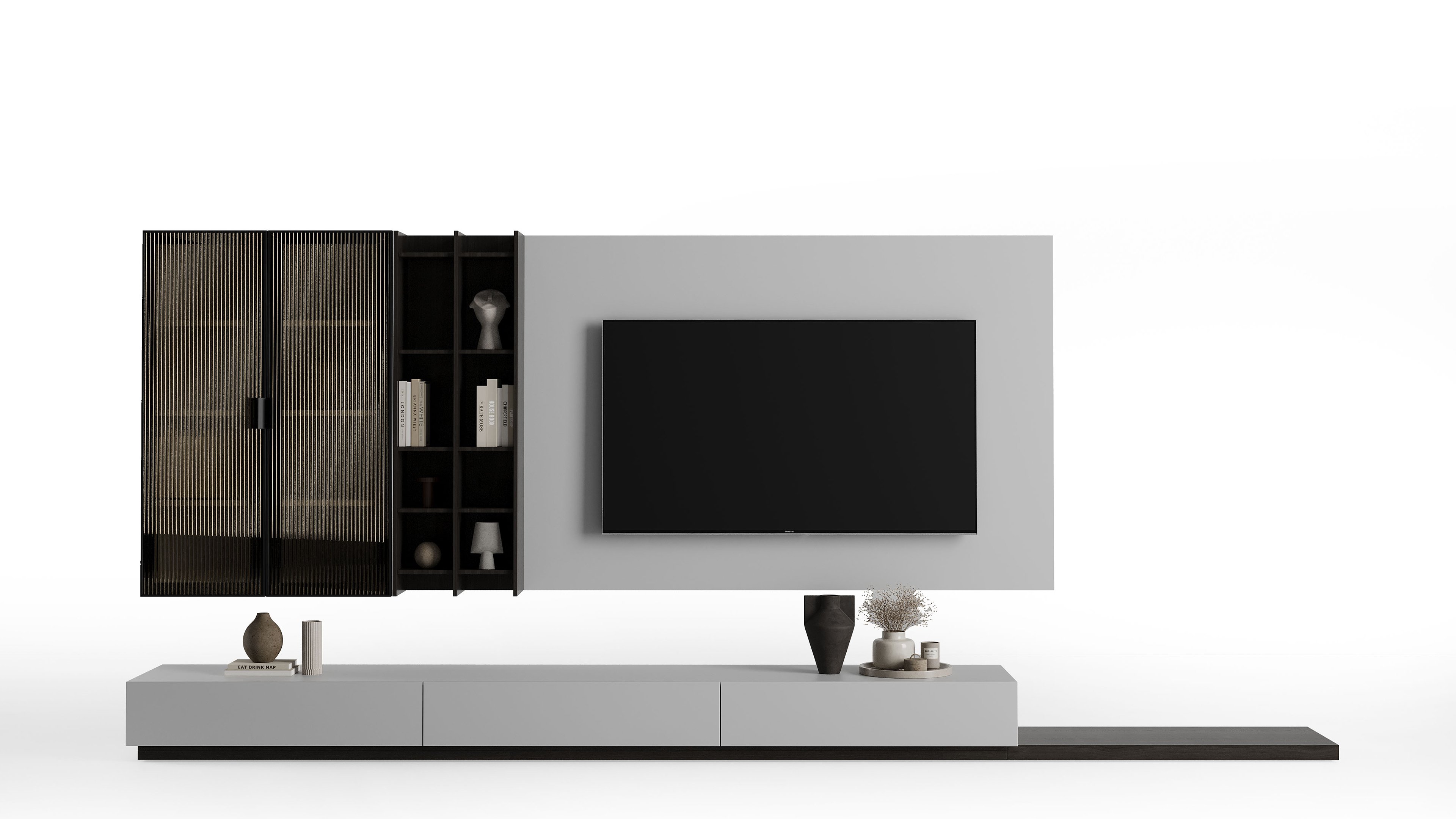 Monza Grey Tv Ünitesi