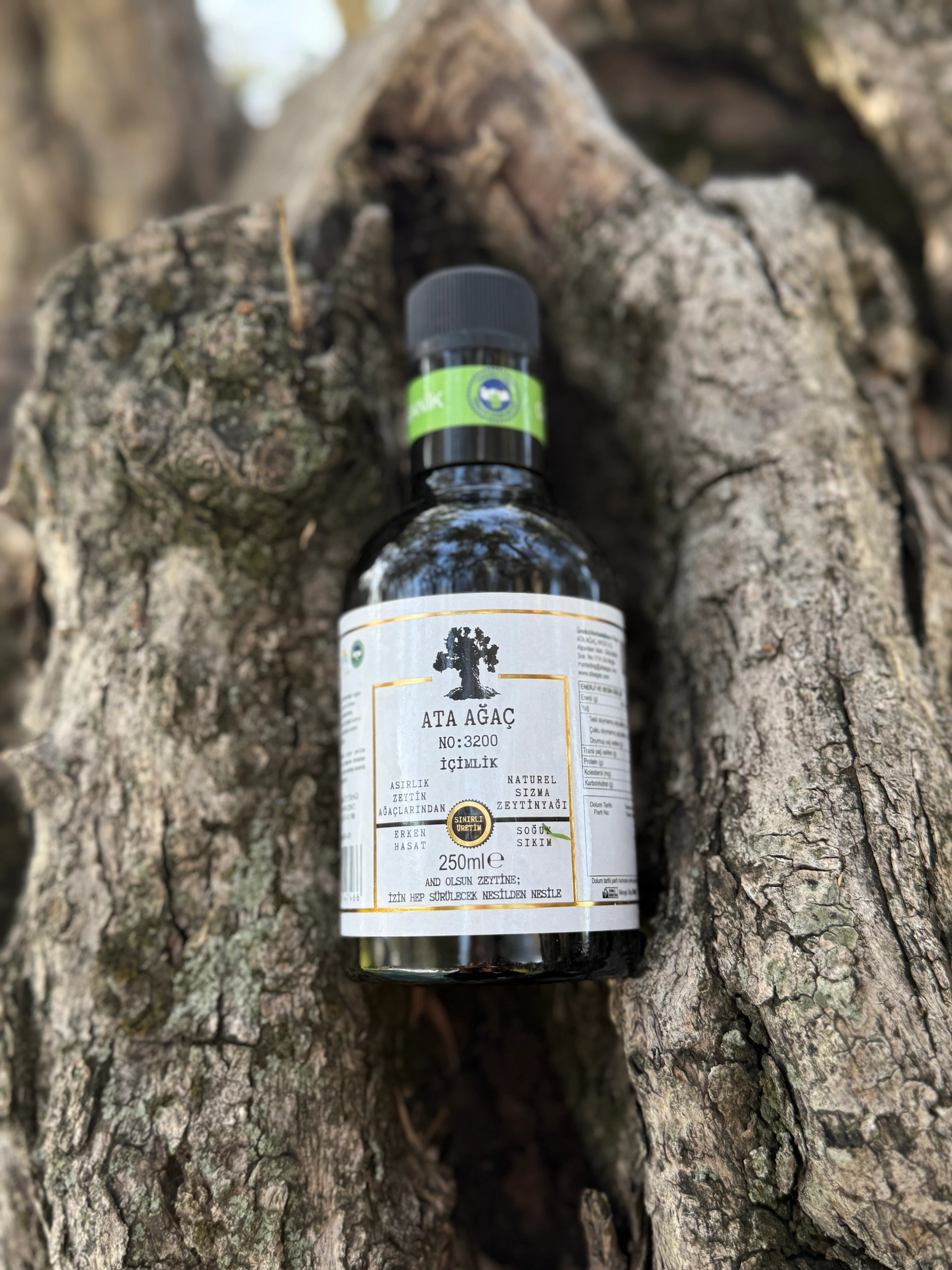 Yeni Sezon İçimlik Organik Zeytinyağı 250 Ml