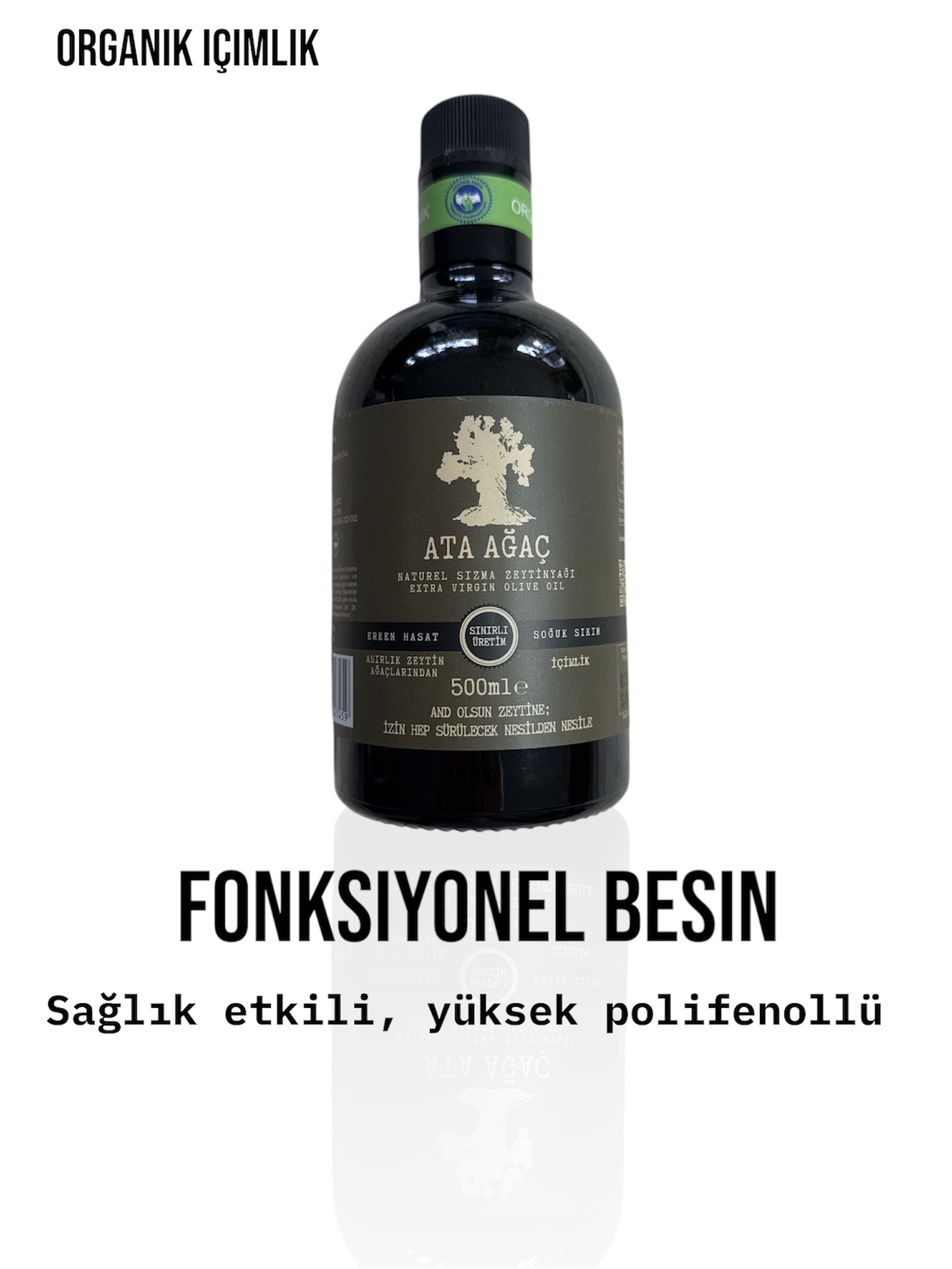 İçimlik Zeytinyağı 500 Ml