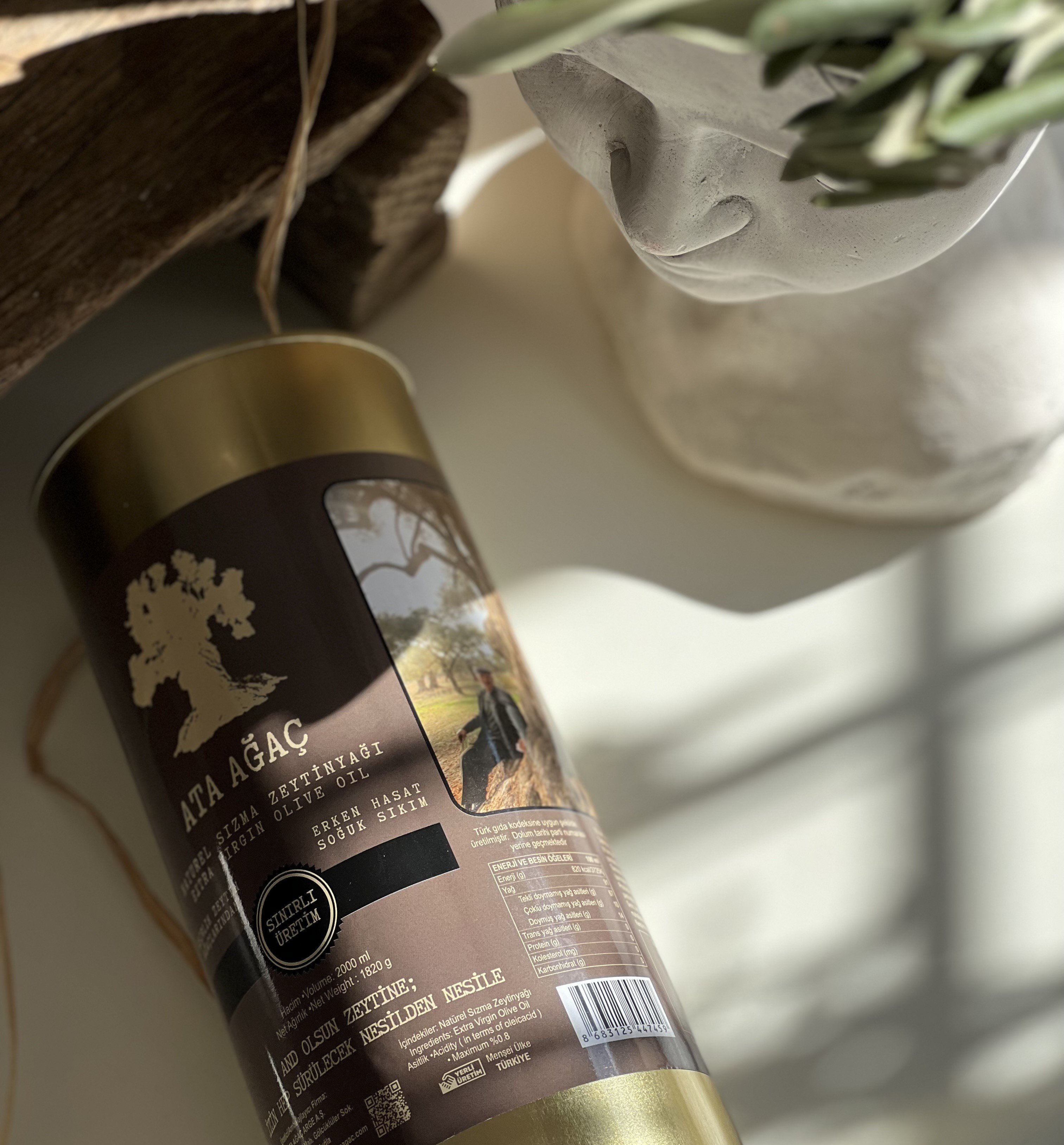 Organik Naturel Sızma Zeytinyağı 2 Lt