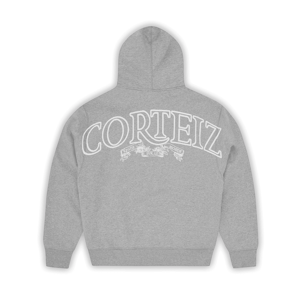 Superior Grey Zip Hoodie