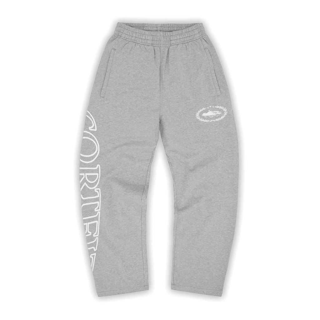 Superior Royal Grey Open Leg Sweatpants (HATALI)