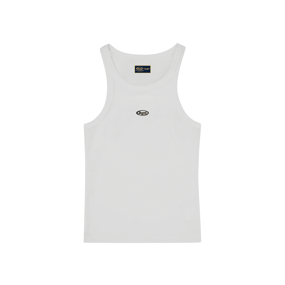 SZN Women Crop Tank White