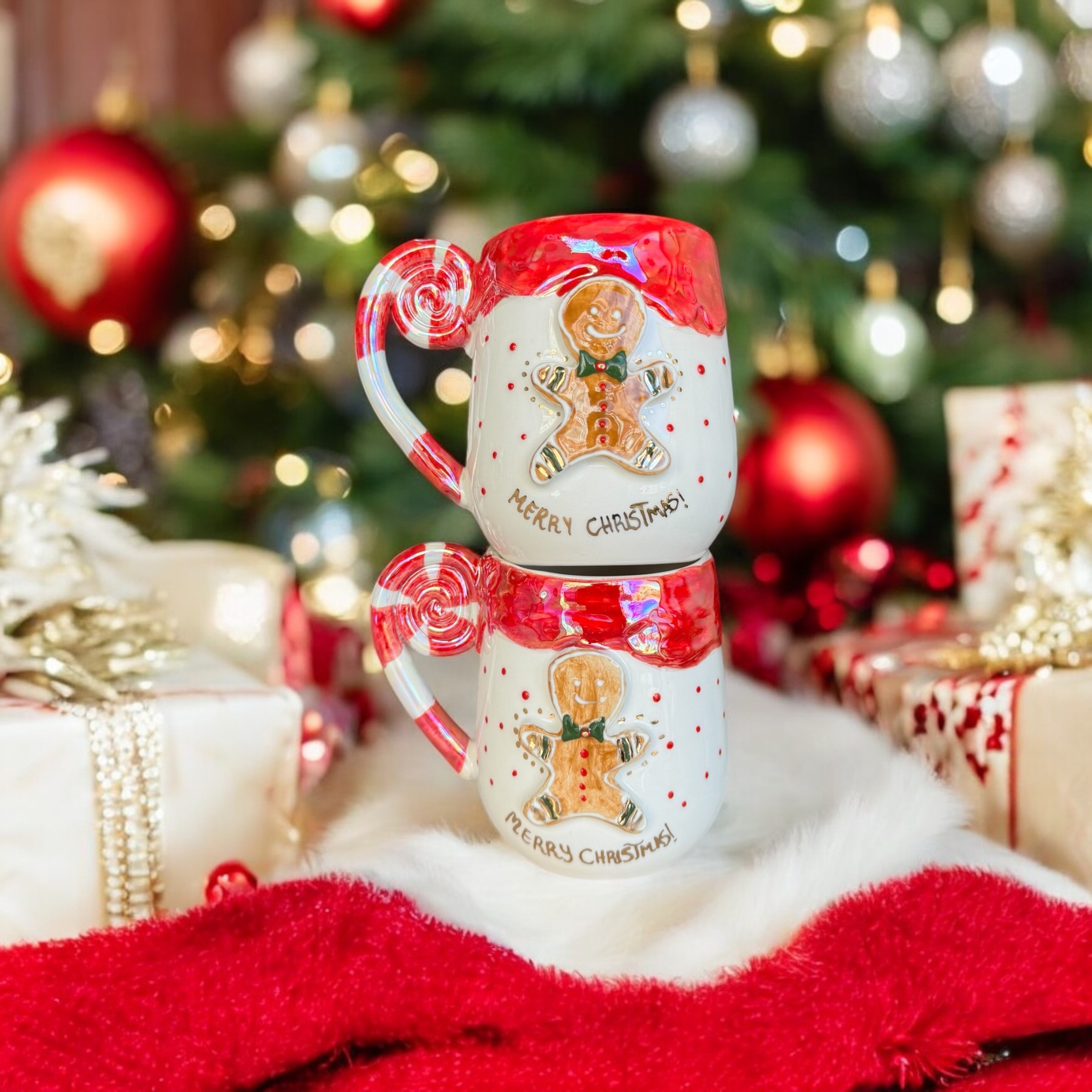 Christmas Cookie Seramik Kupa 