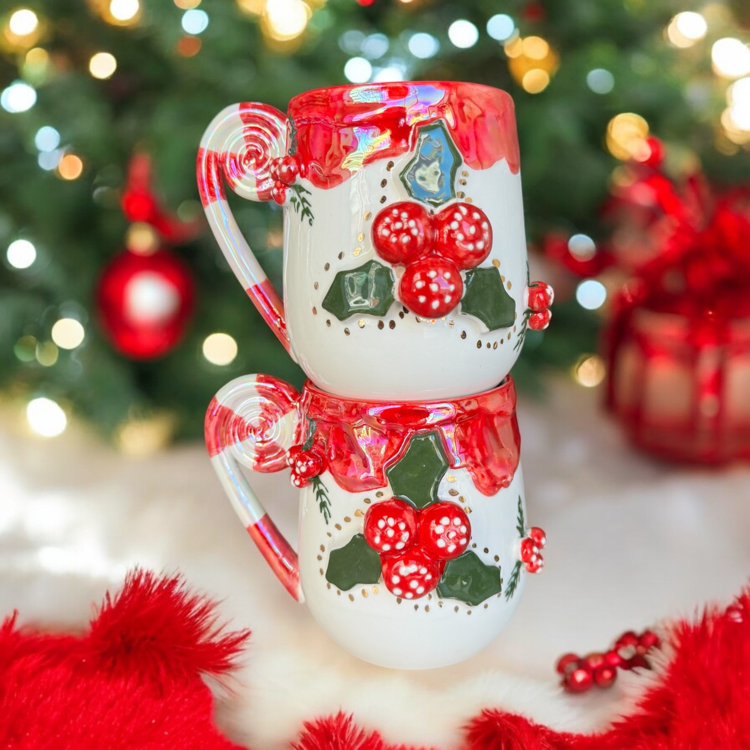 Christmas Kokina Seramik Kupa