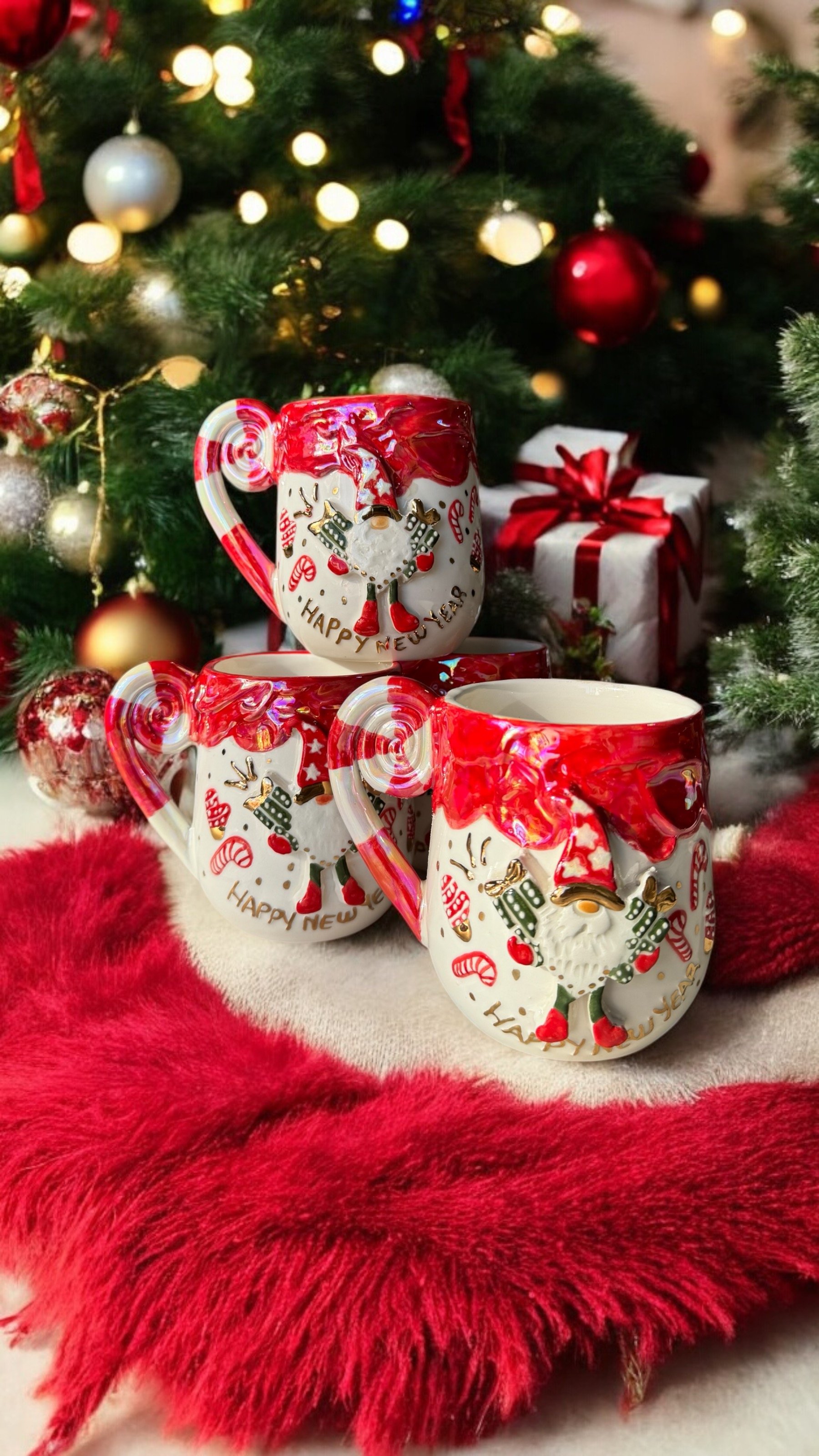Christmas Noel Seramik Kupa