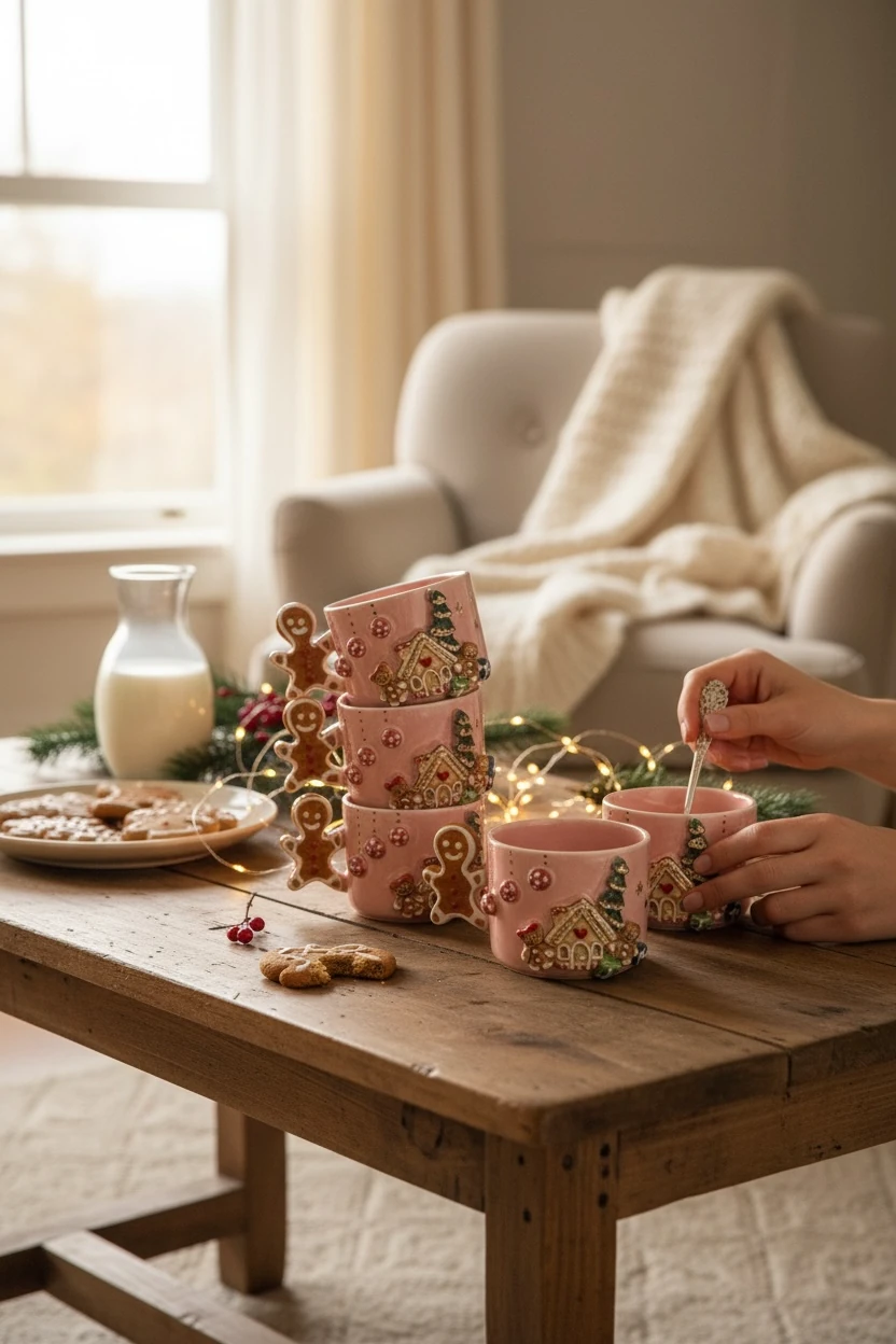 Holly Jolly Christmas Seramik Kupa