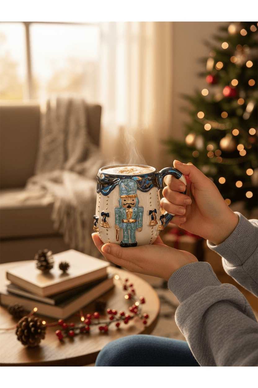 Christmas Fındıkkıran Seramik Kupa