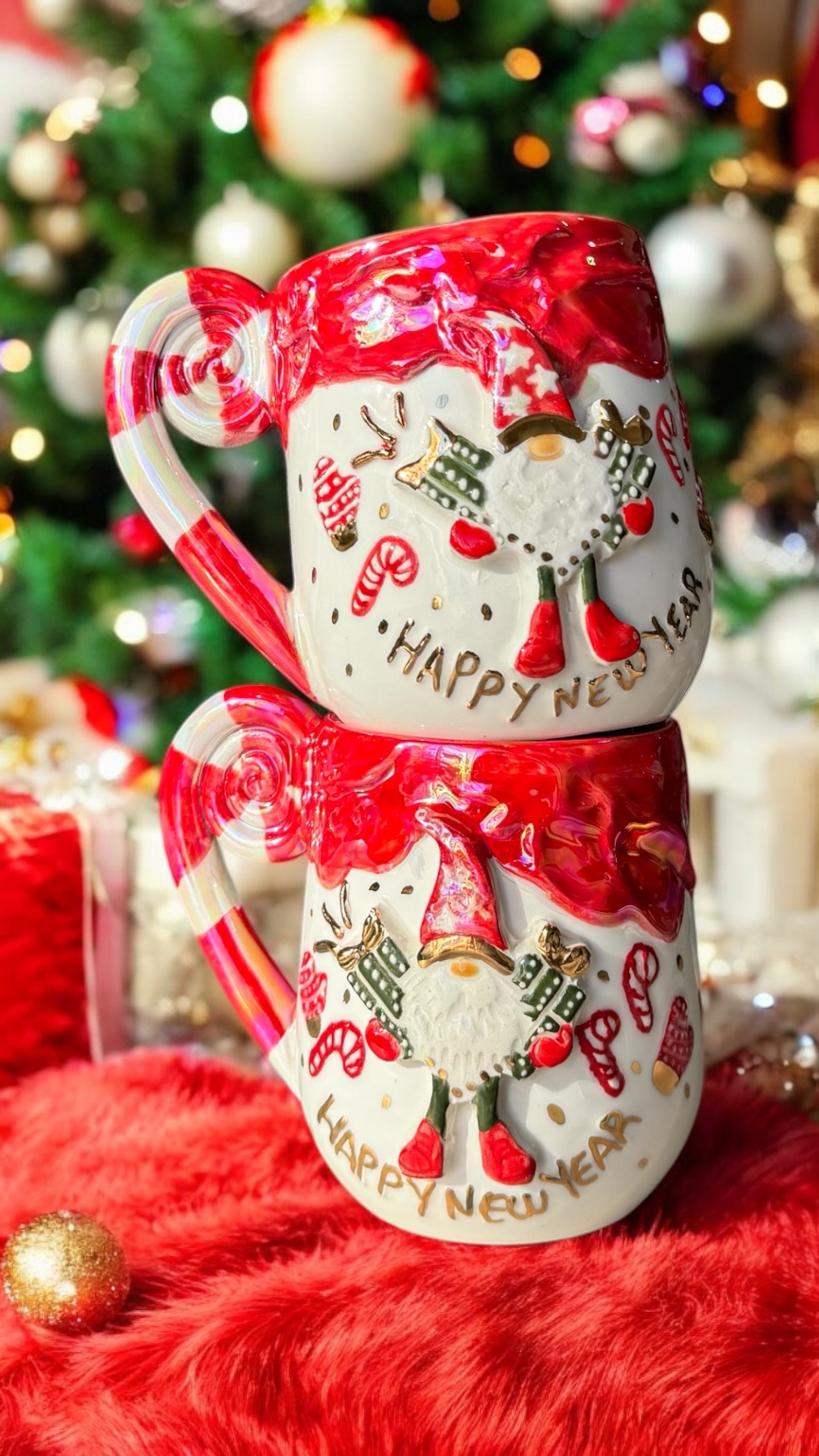 Christmas Noel Seramik Kupa