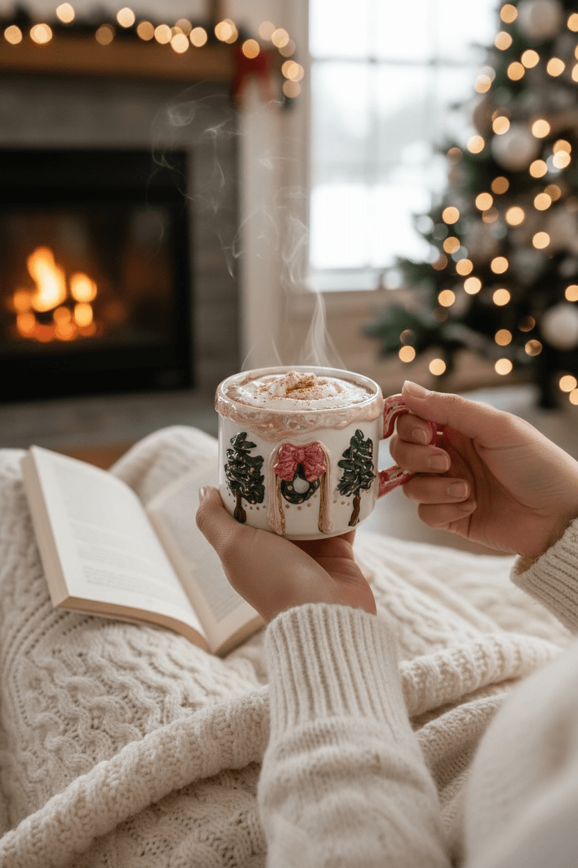 Şeker Evim Christmas Seramik Kupa
