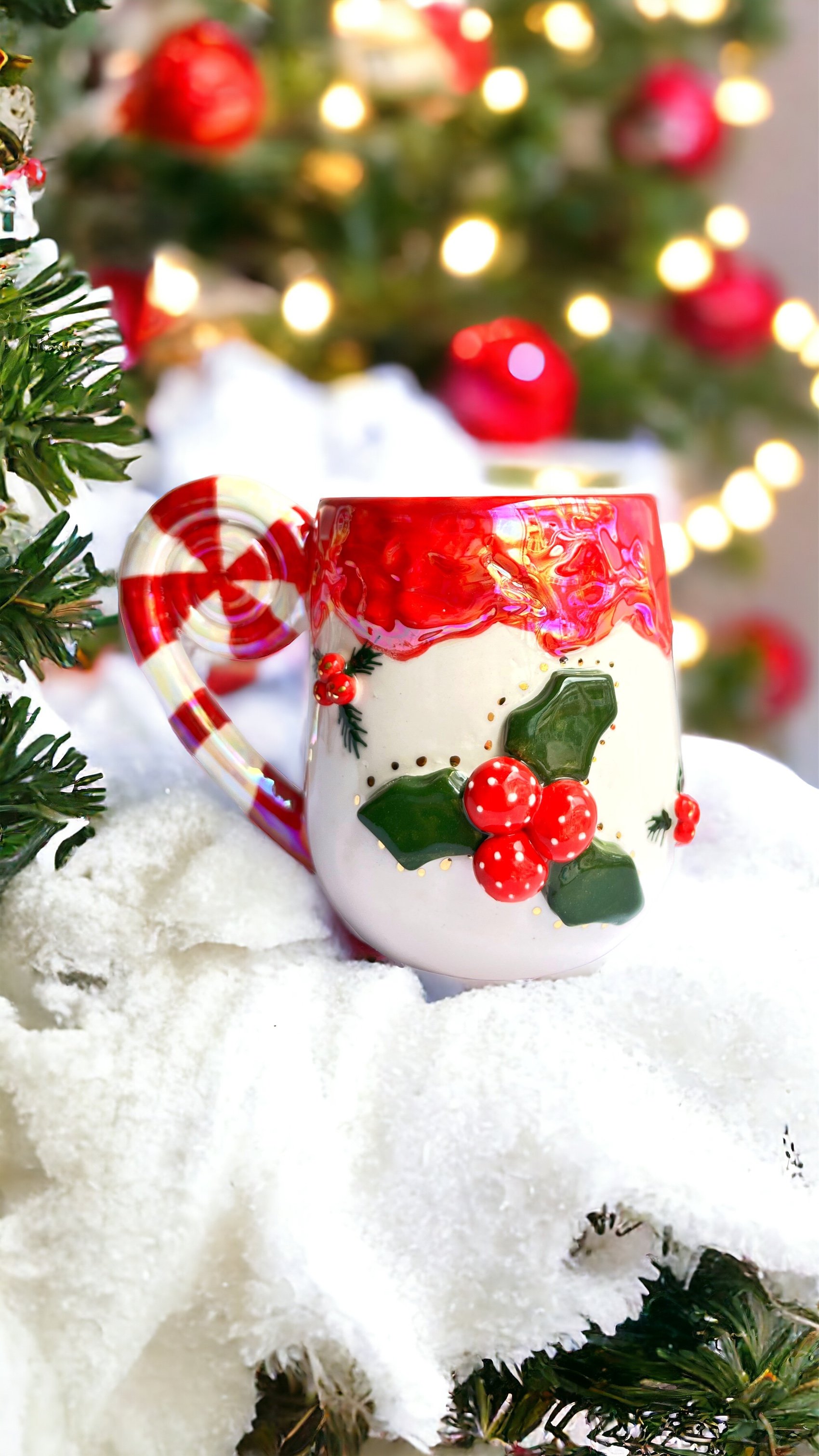 Christmas Kokina Seramik Kupa