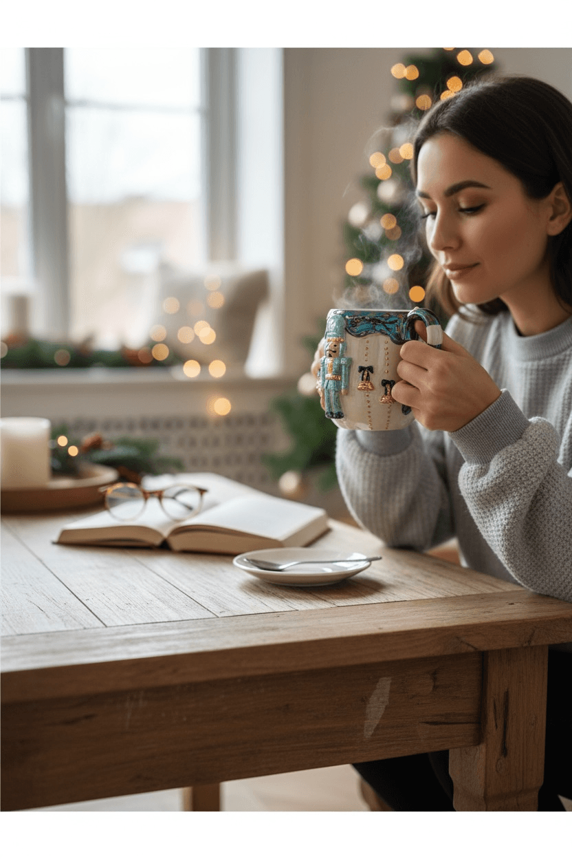 Christmas Fındıkkıran Seramik Kupa