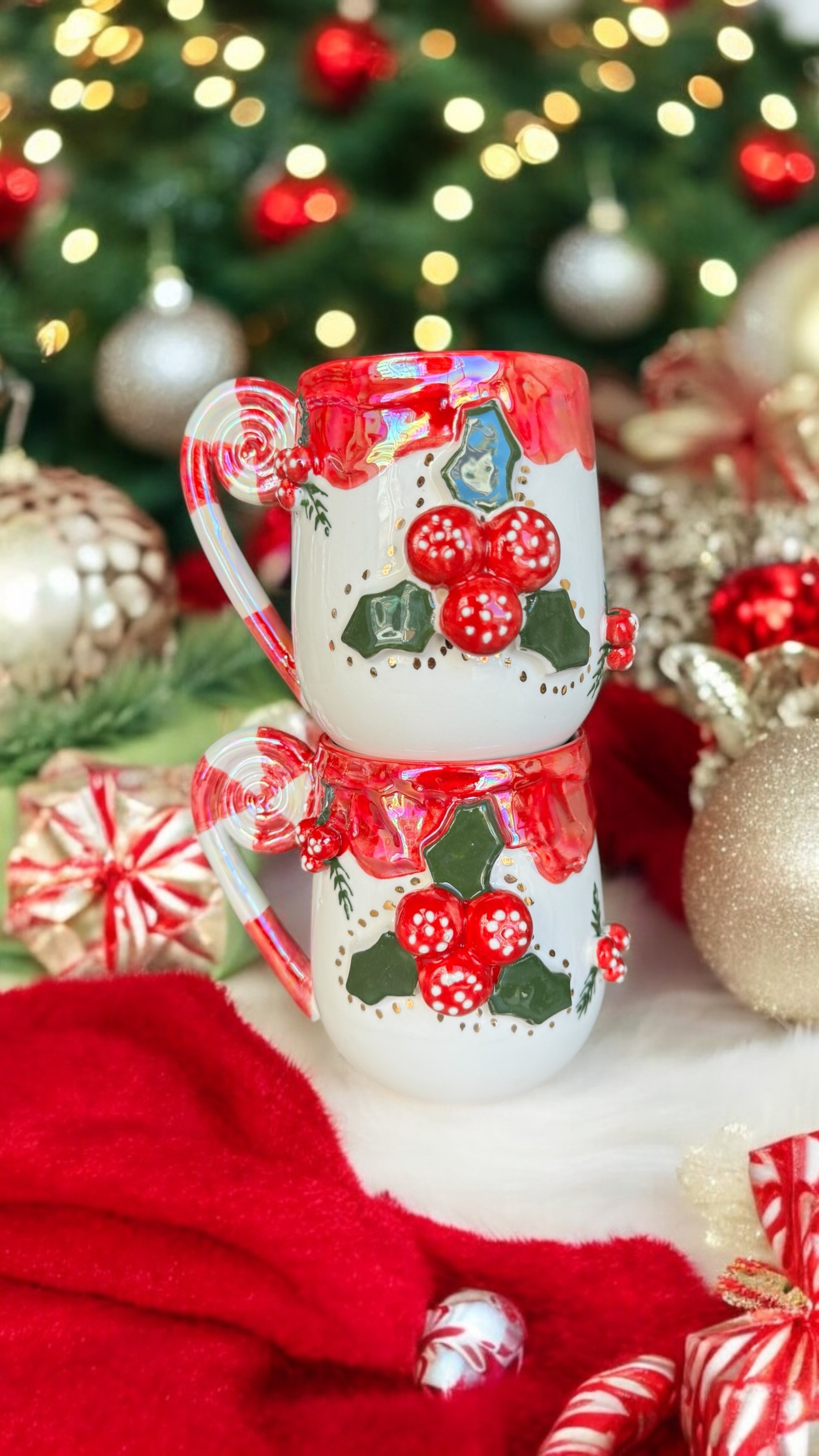 Christmas Kokina Seramik Kupa