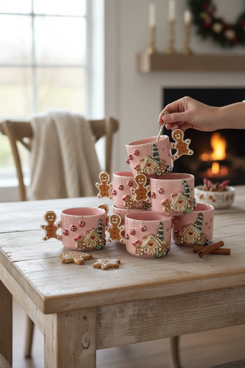 Holly Jolly Christmas Seramik Kupa