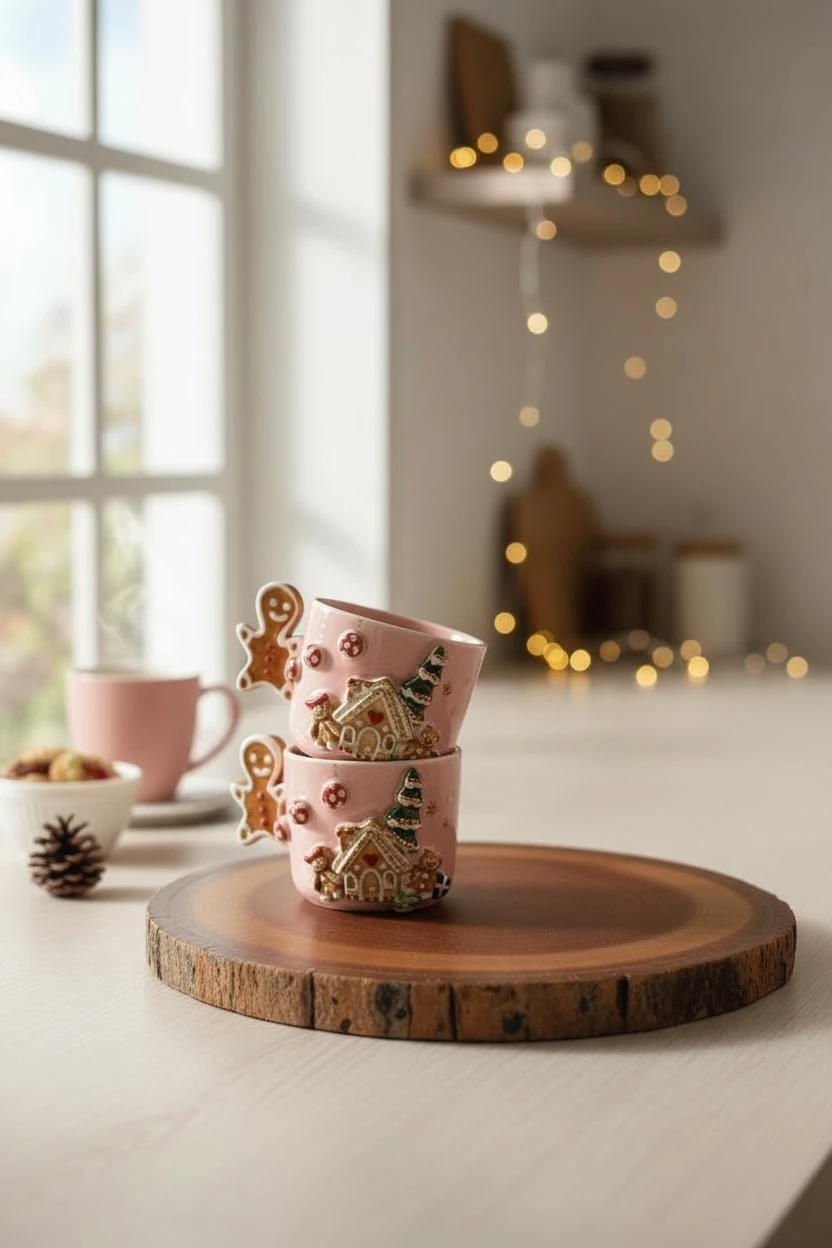 Holly Jolly Christmas Seramik Kupa