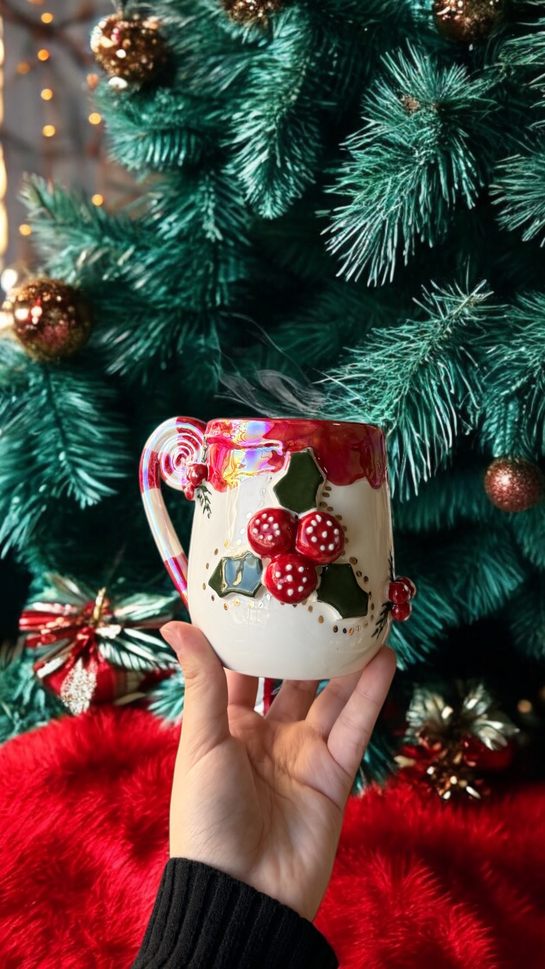 Christmas Kokina Seramik Kupa