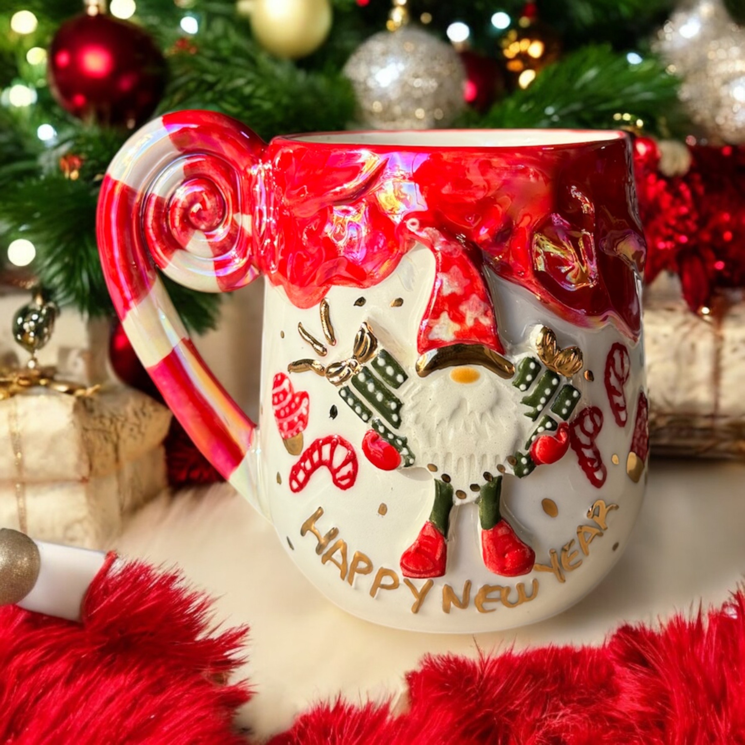 Christmas Noel Seramik Kupa