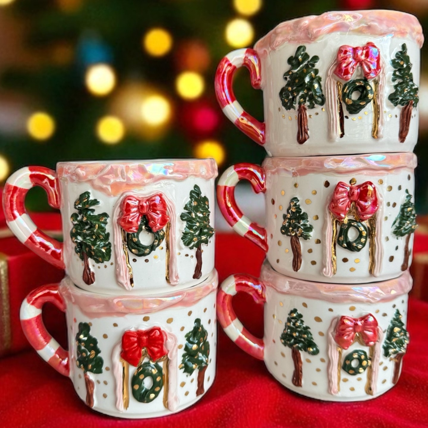 Şeker Evim Christmas Seramik Kupa