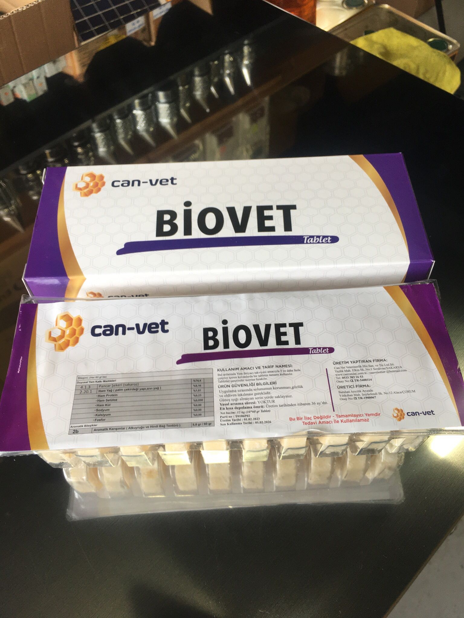 BİOVET Tablet