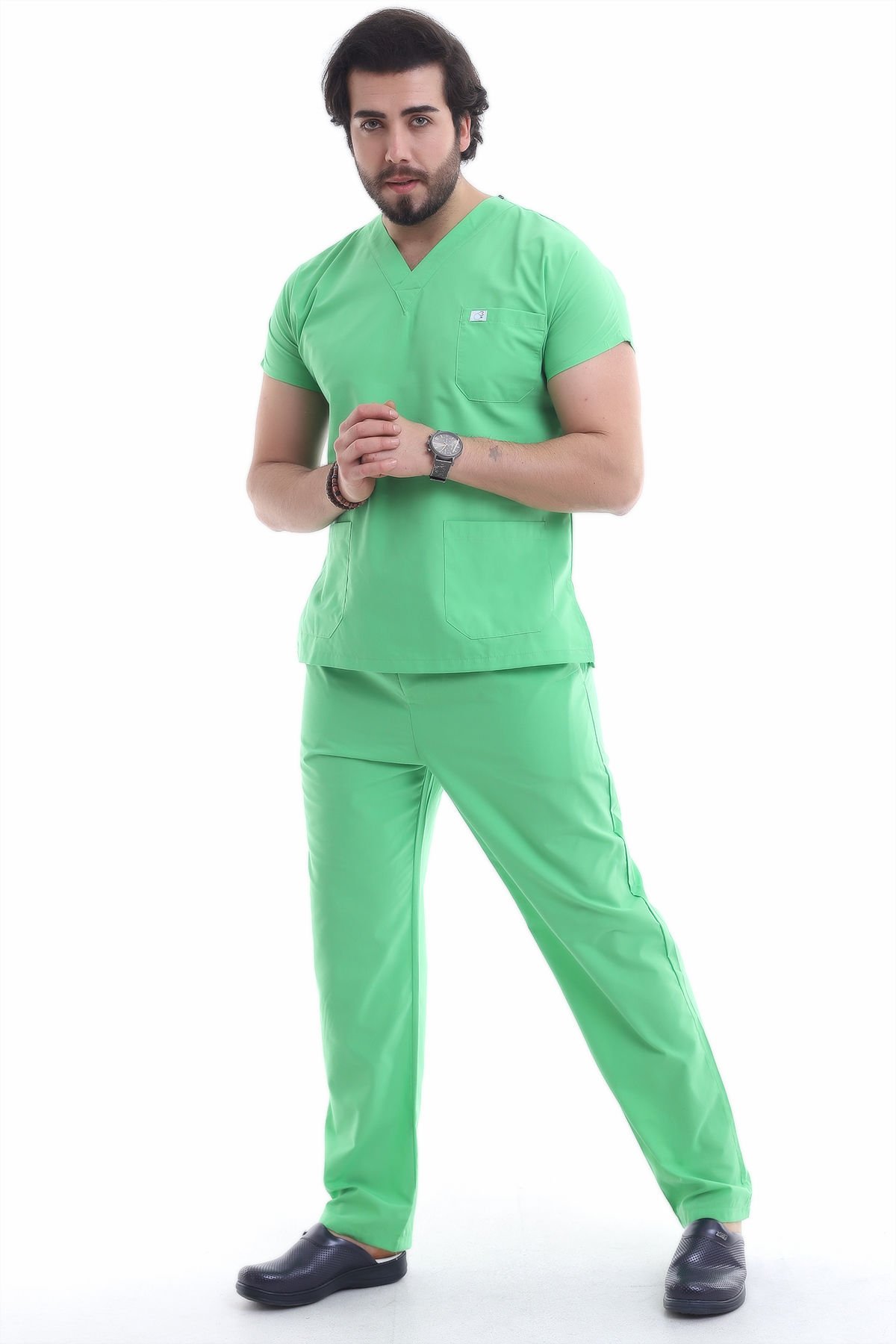 TERİKOTON DOKTOR ÜNİFORMASI,SCRUBS TAKIM,HEMŞİRE TAKIM,SAĞLIKÇI GİYİMİ,DOKTOR FORMA,VETERİNER FORMA
