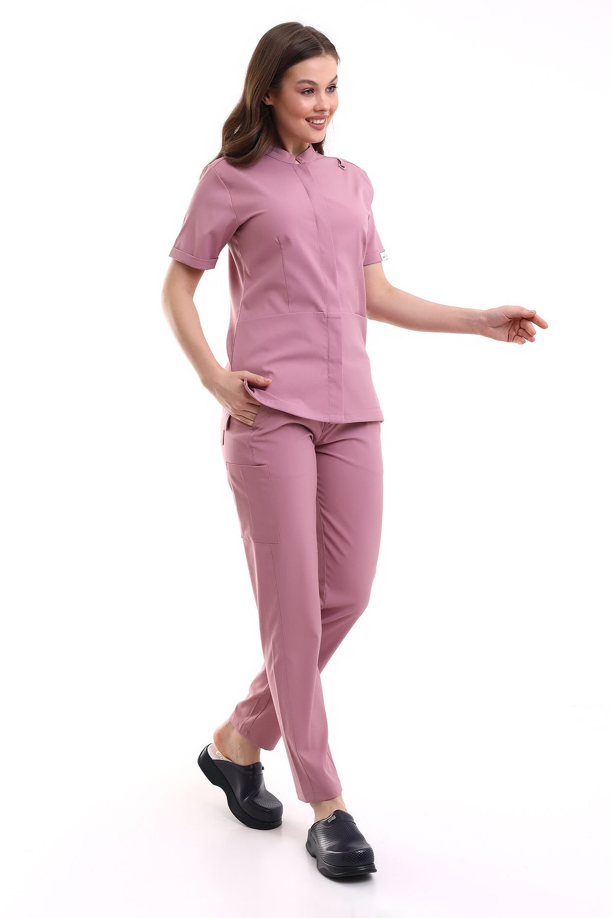 LİKRALI DOKTOR HEMŞİRE ÜNİFORMA TAKIMI