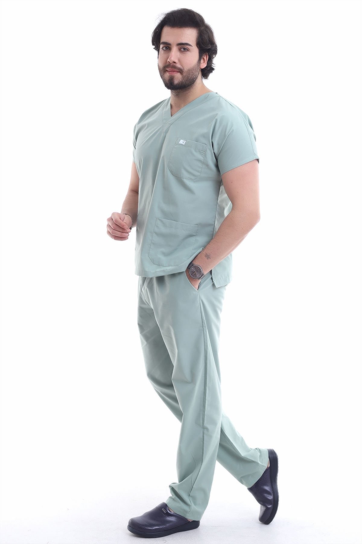 DR GREYS ERKEK LİKRALI DOKTOR HEMŞİRE SCRUBS
