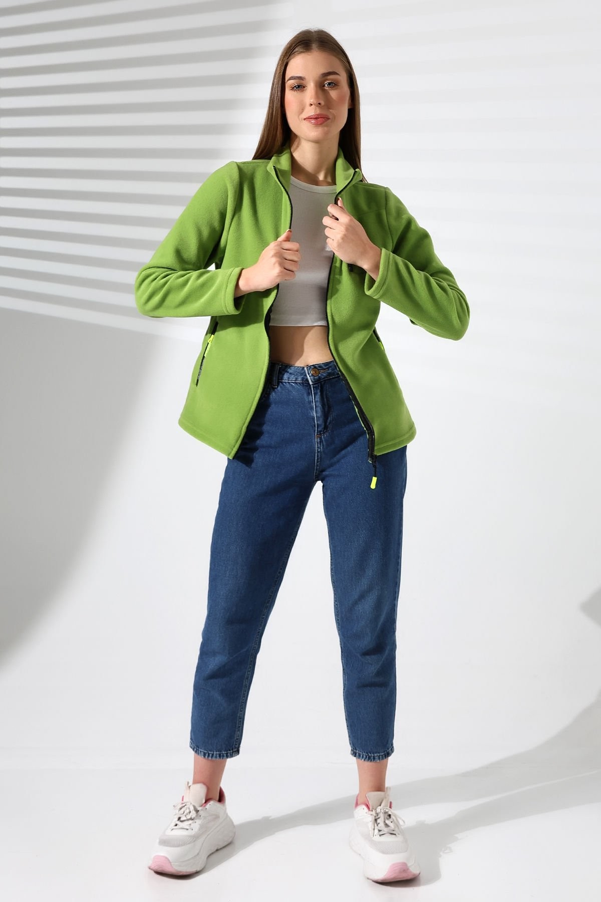YEŞİL POLAR HIRKA