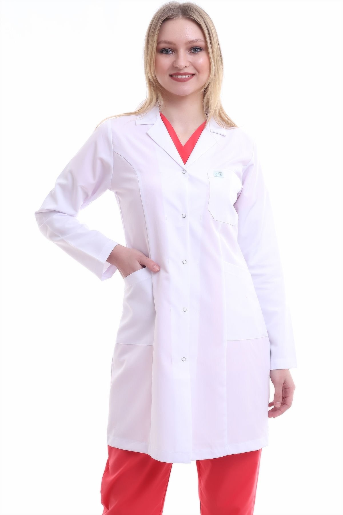 KADIN CEKET YAKA BEYAZ DOKTOR ÖĞRETMEN ÖNLÜĞÜ