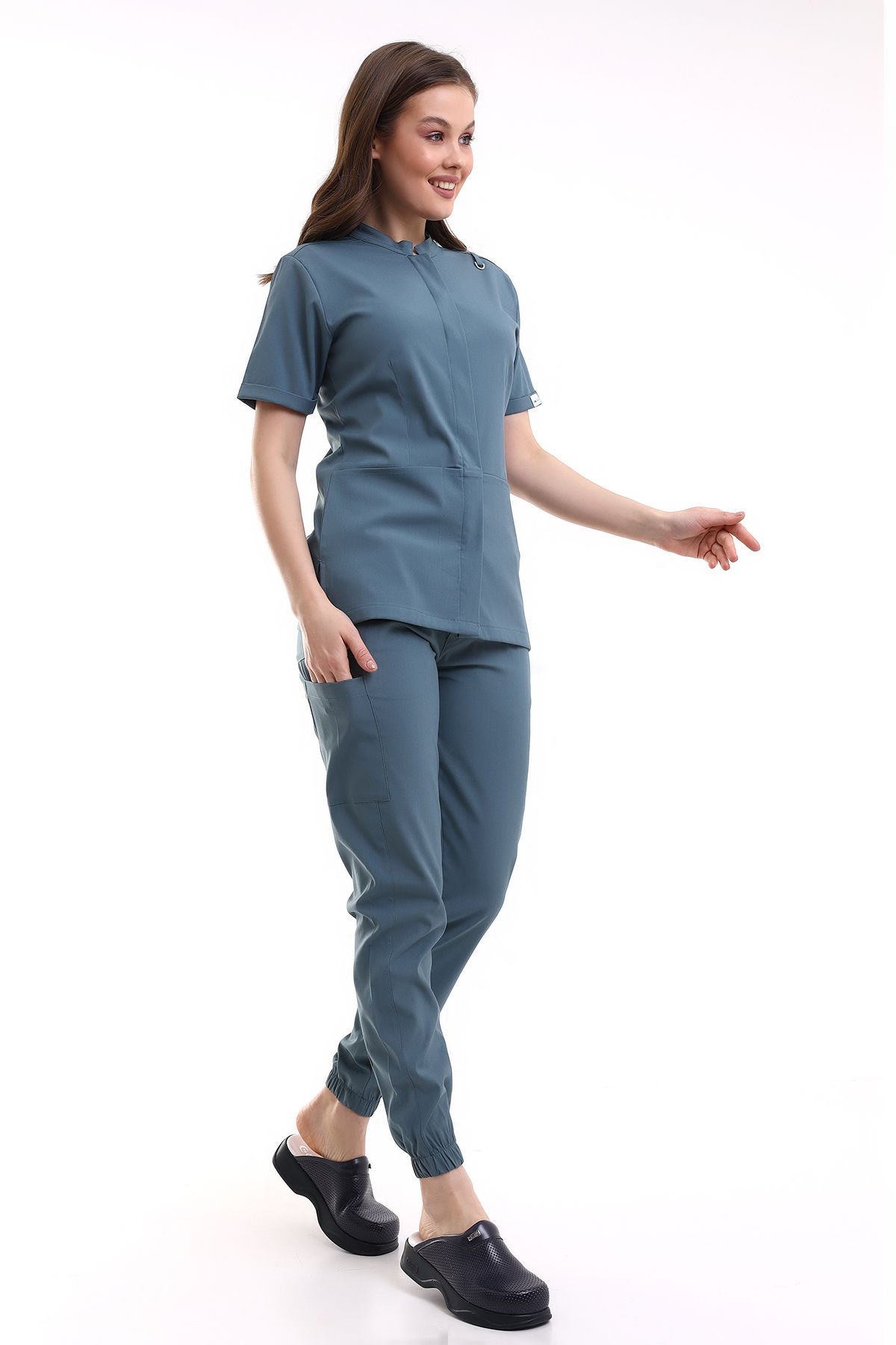 LİKRALI SCRUBS JOGGER PAÇA