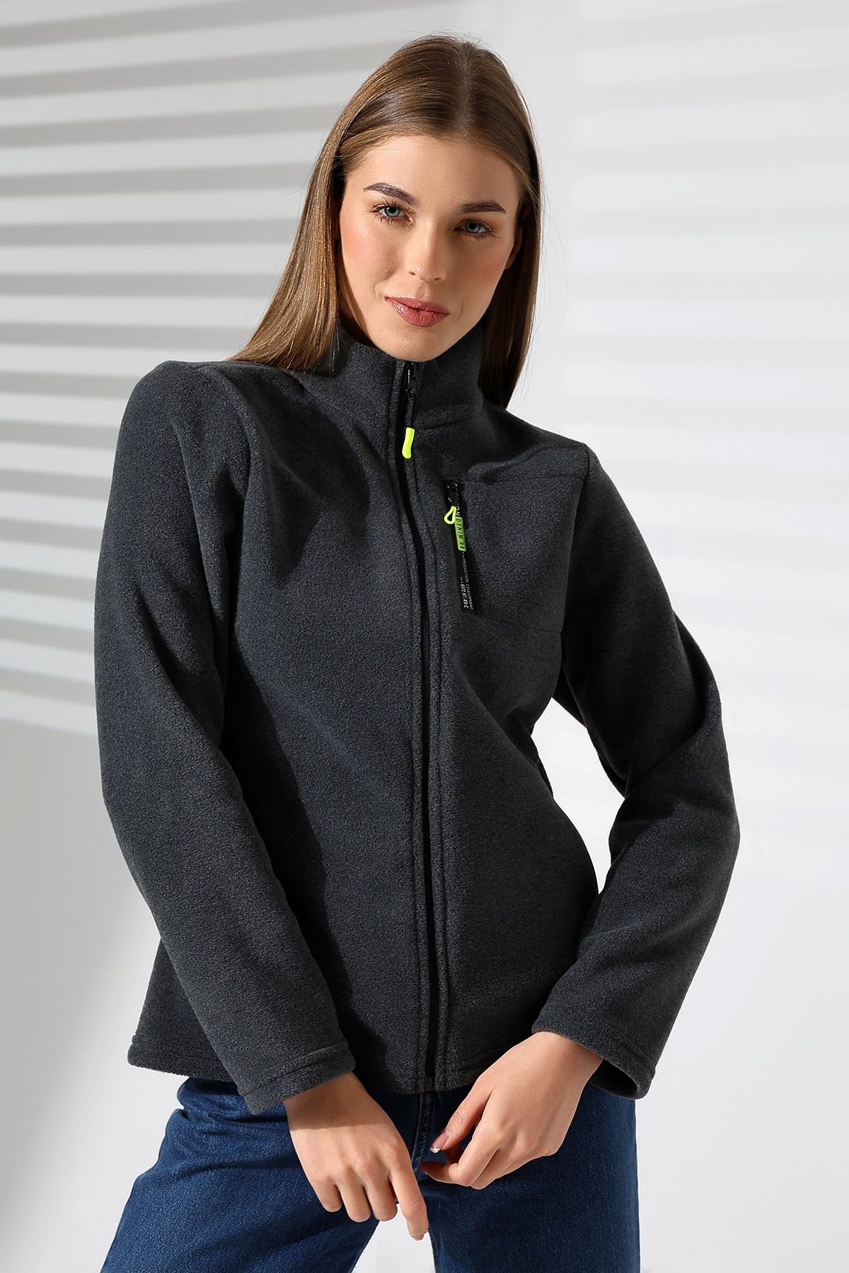 FERMUARLI KADIN POLAR HIRKA