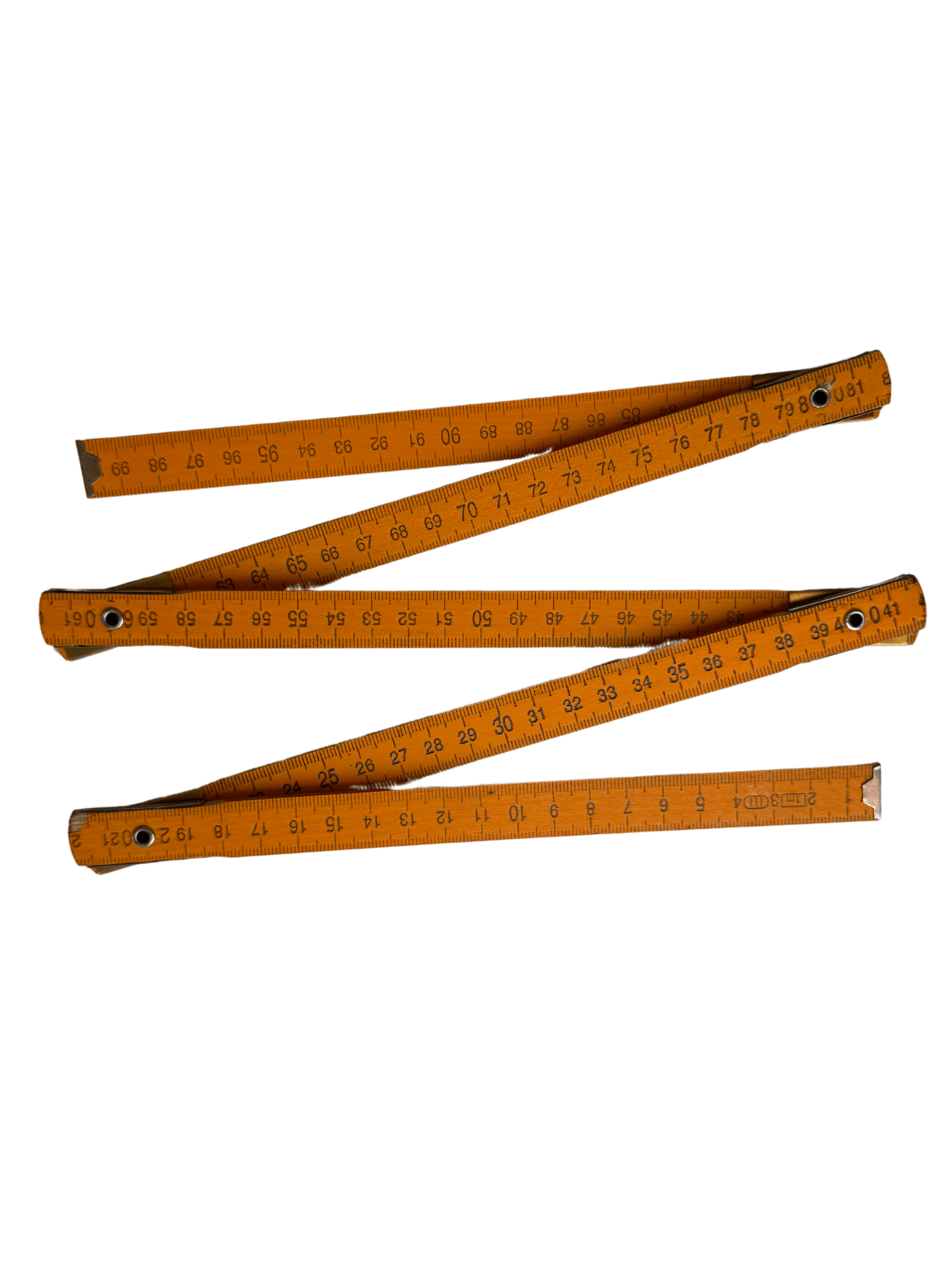Katlanır Ahşap Metre 1 Metre 
