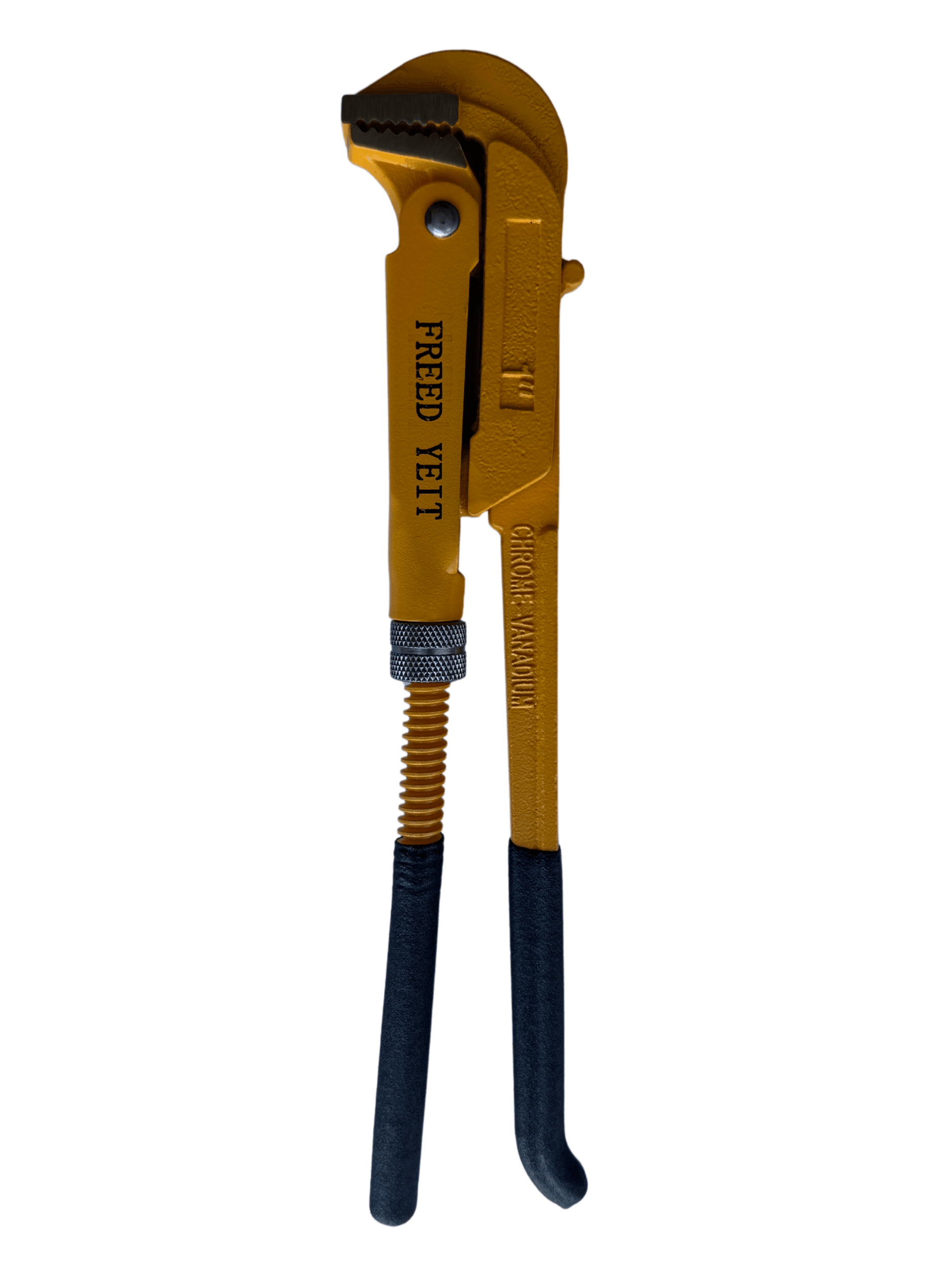 FREED YEIT® Profesyonel Boru Anahtarı 1" (Orta Boy) - Sarı Renk