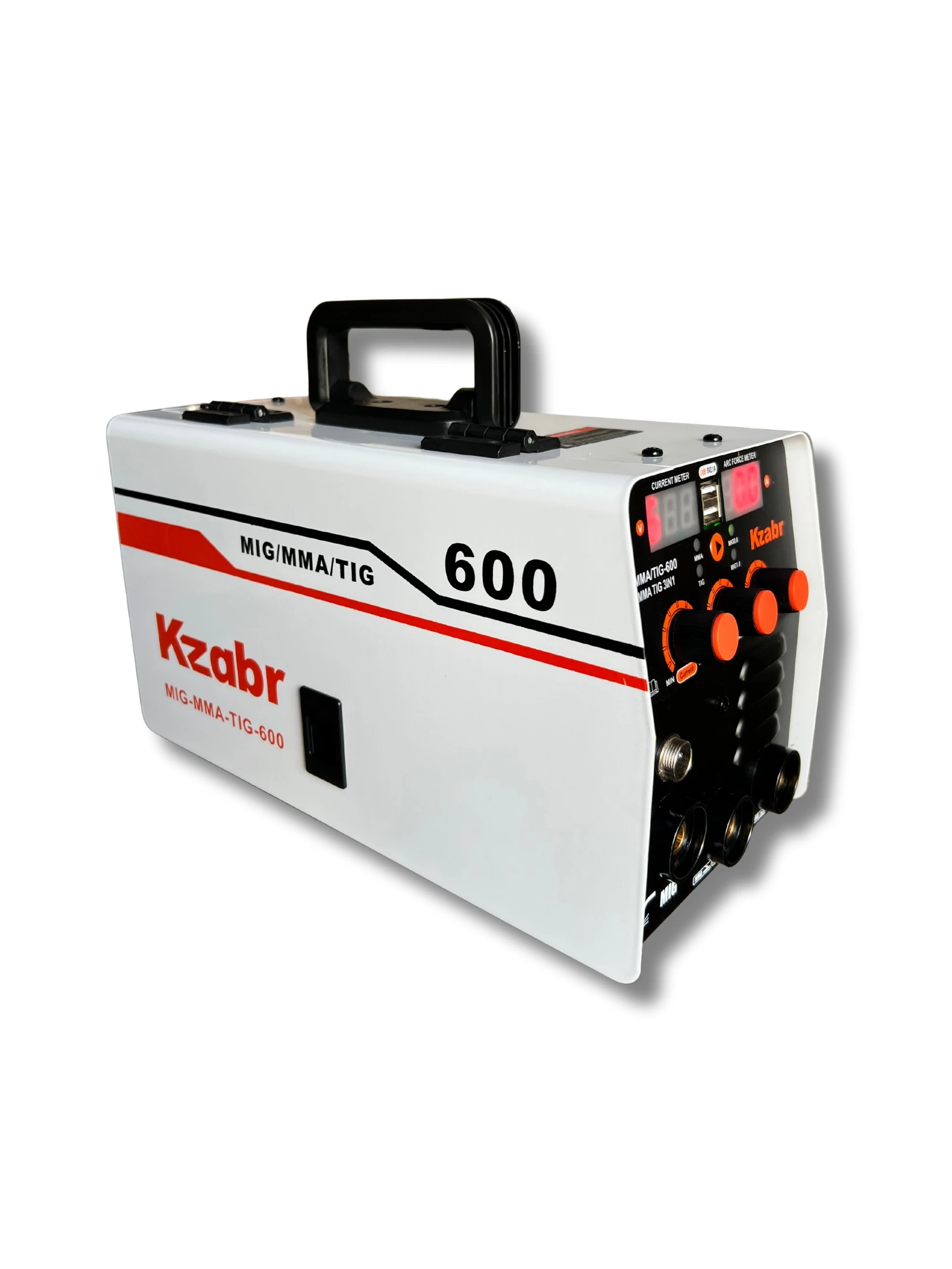 Kzabr Yeni Nesil 600 Gazsız Gazaltı (MIG) + MMA + TIG İnverter Kaynak Makinesi 