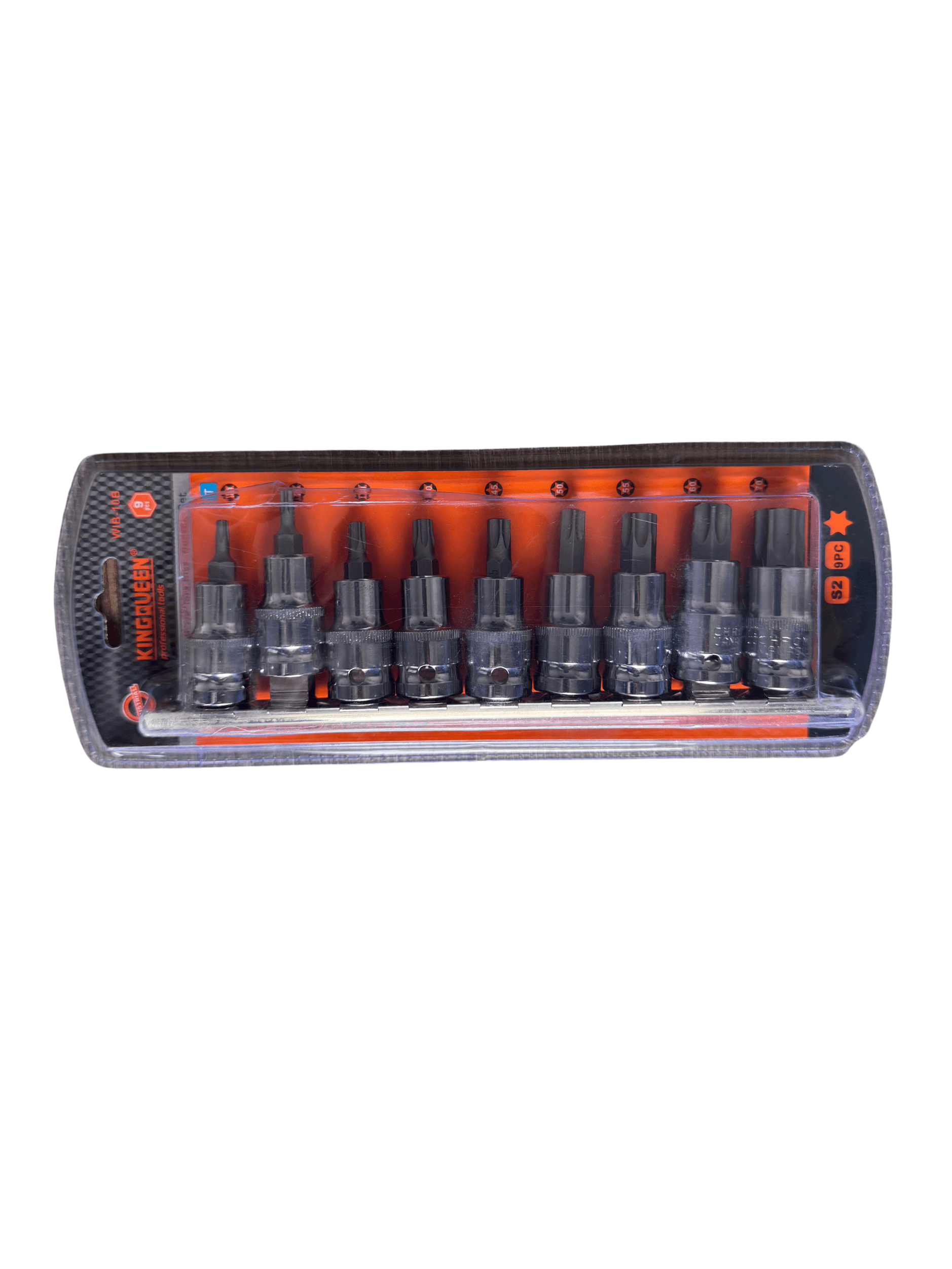 9 Parçalı 1/2" Tork (Torx) Bit Seti7