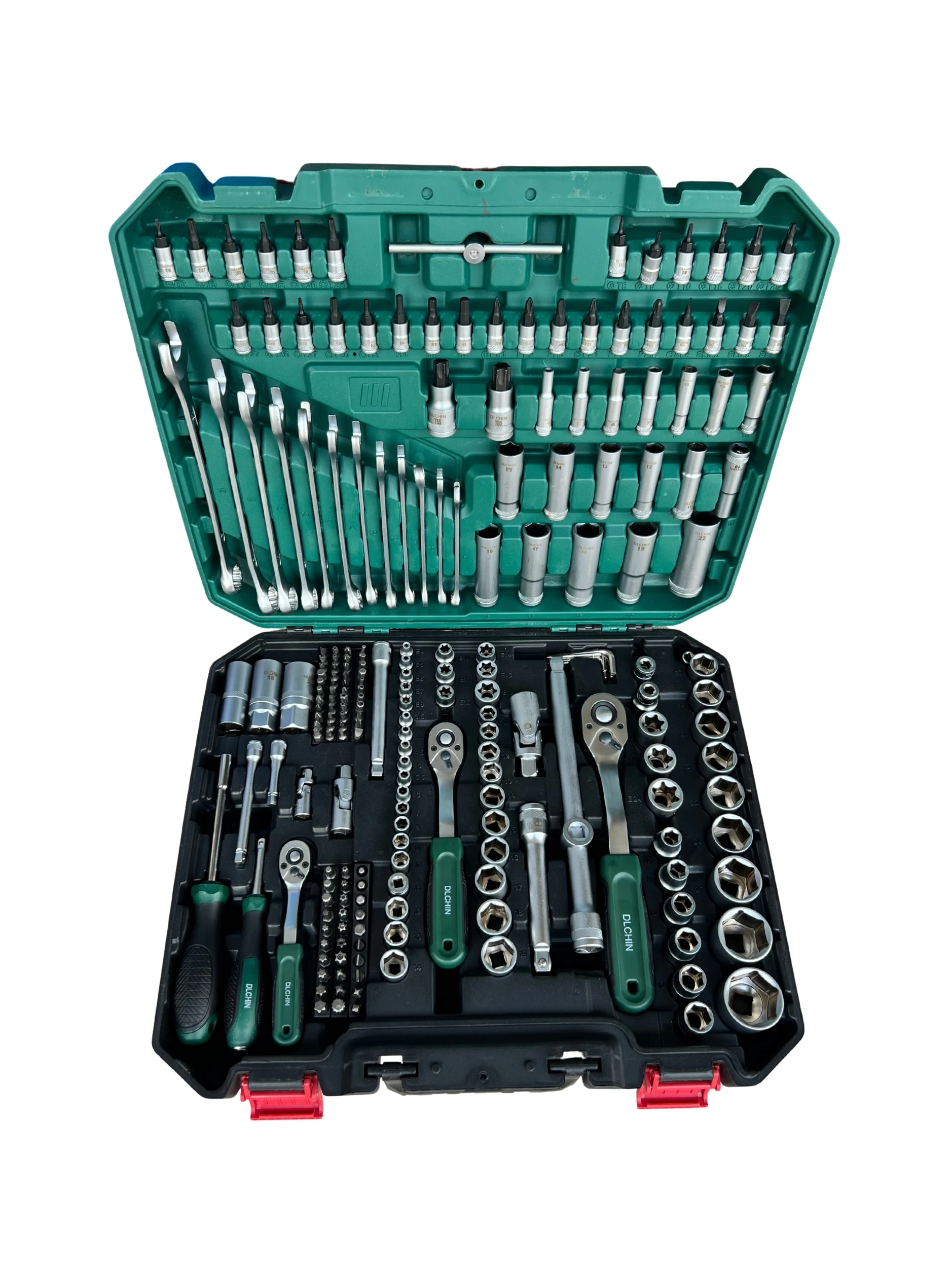 Profesyonel 216 Parça 72 Diş Eğik Cırcır Lokma Takımı