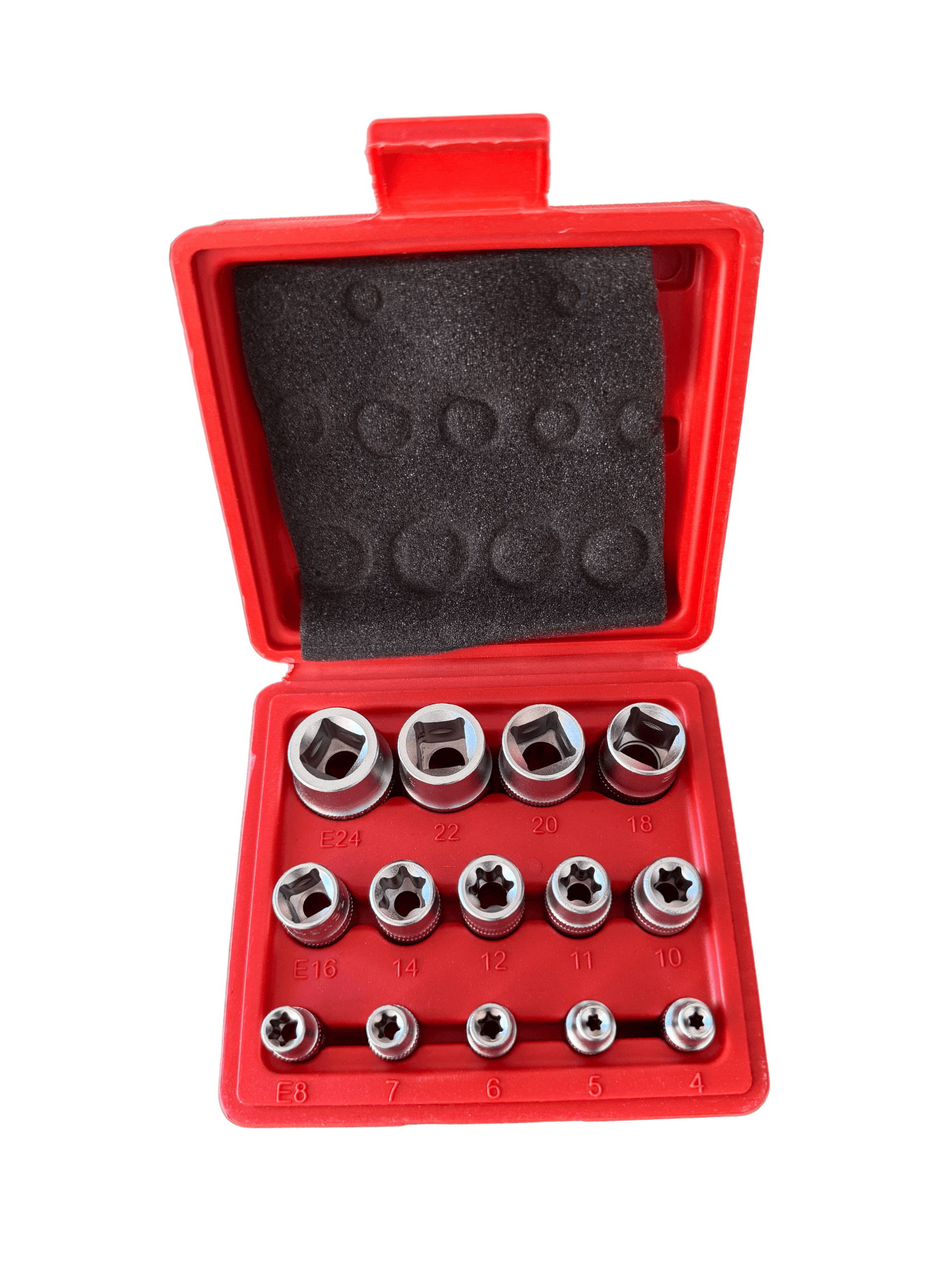 Kısa İç Torx E Lokma Takımı 14 Parça -