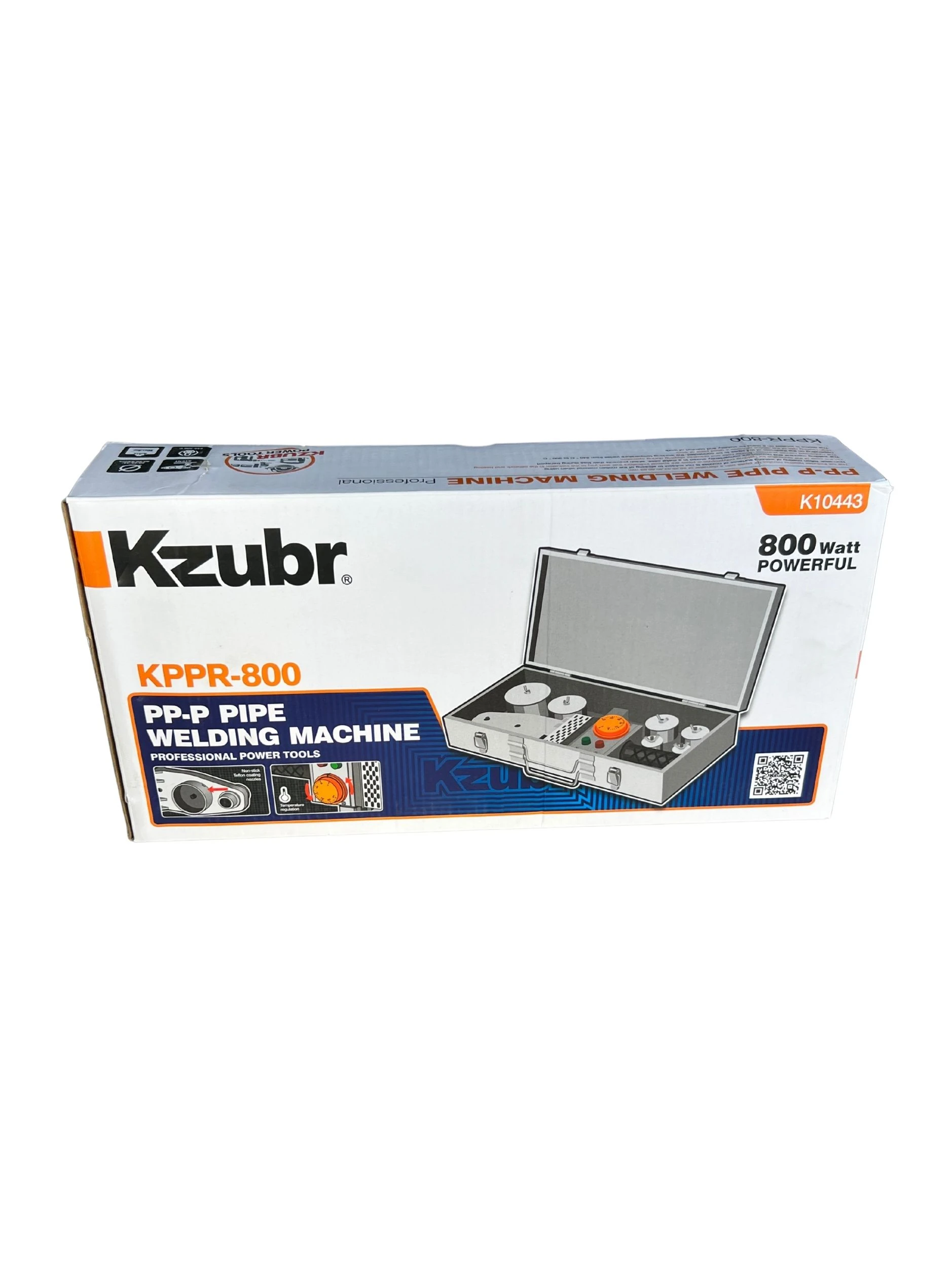 Kzubr KPPR-800 PP-R Boru Kaynak Makinesi - 800 Watt Profesyonel Güç 