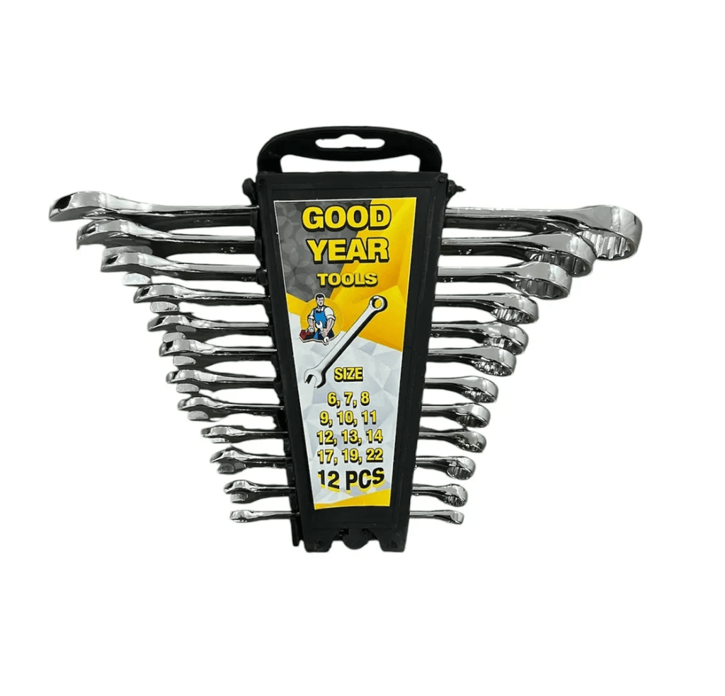 GOOD YEAR TOOLS 12 Parça Kombine Anahtar Takımı -