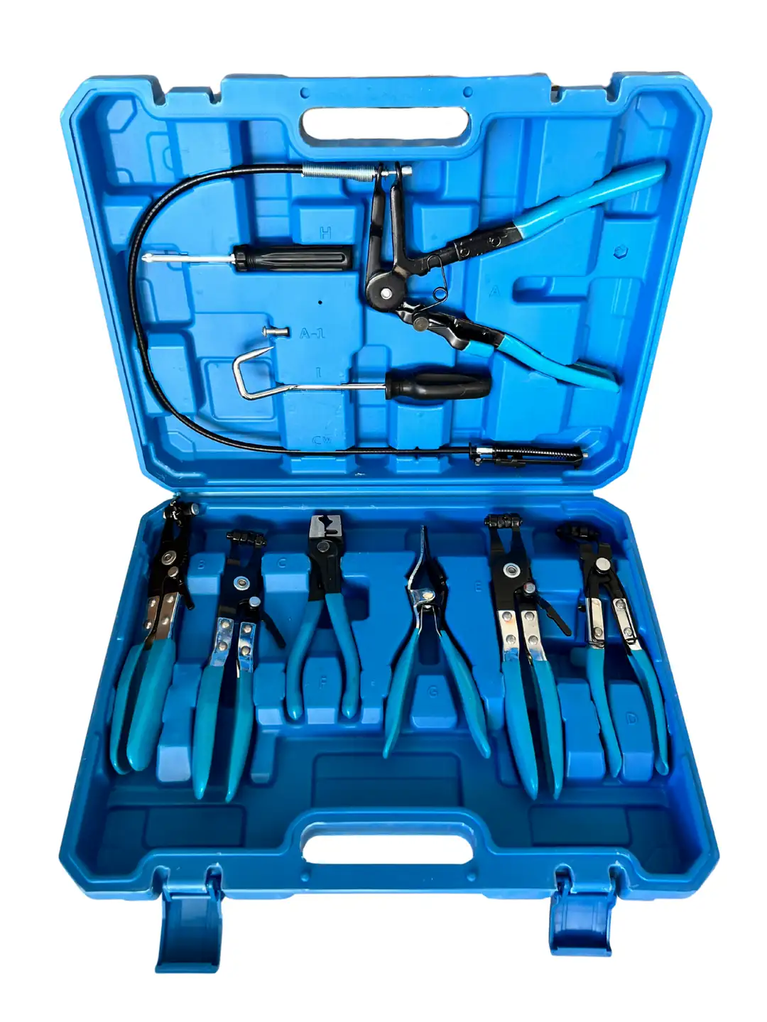 Titi 5445 Otomotiv Hortum Kelepçe Pense Seti Takımı - 9 Parça