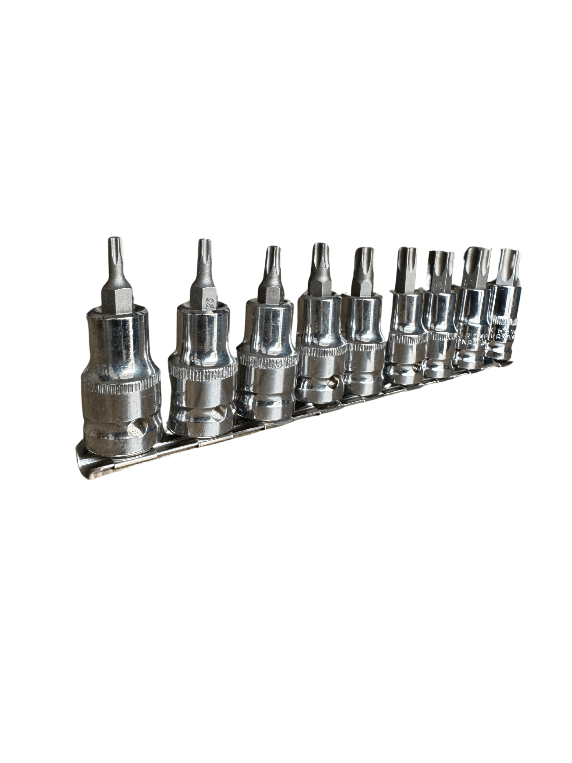 9 Parçalı 1/2" Tork (Torx) Bit Seti7