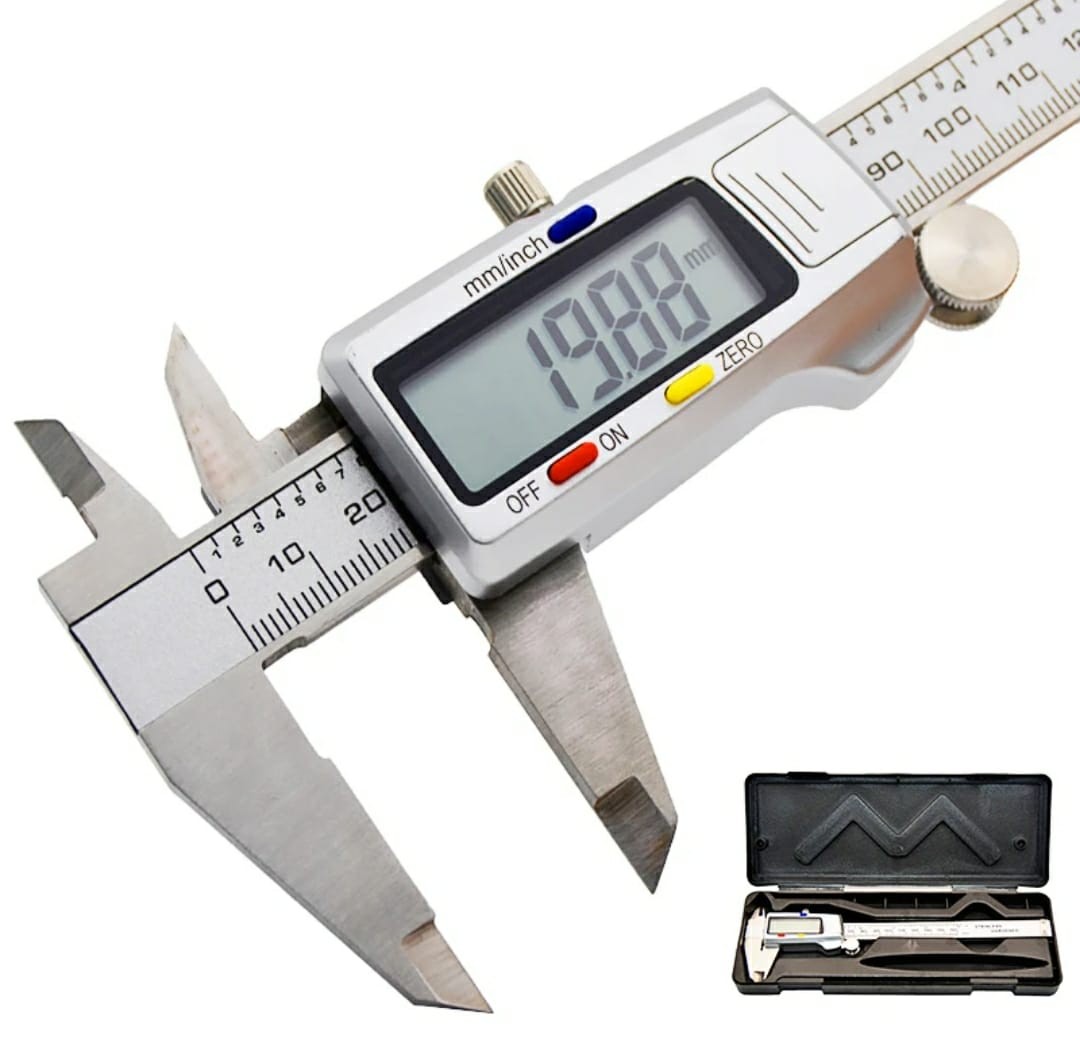 6 İnç (150mm) Paslanmaz Çelik Elektronik Dijital Kumpas