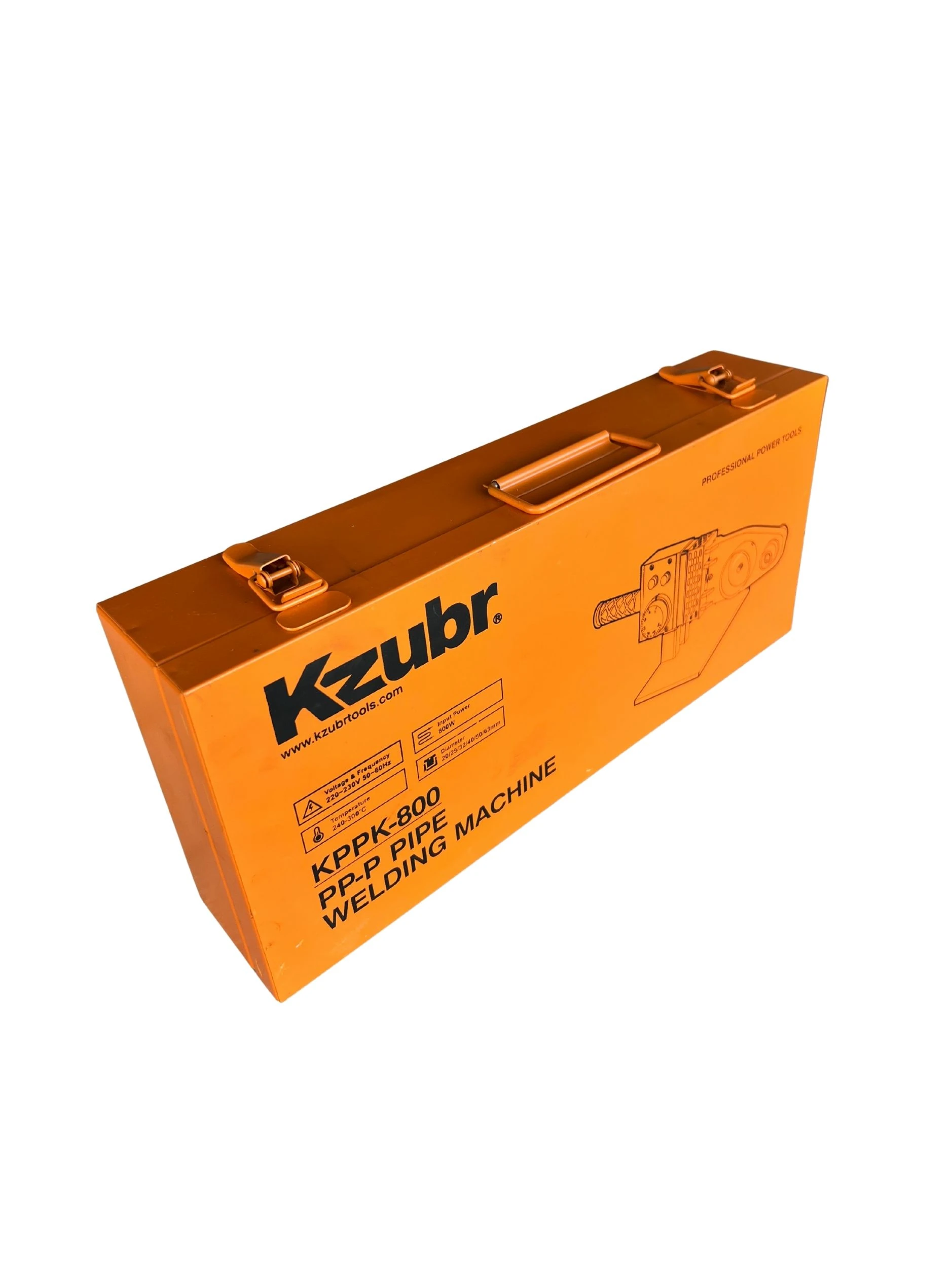 Kzubr KPPR-800 PP-R Boru Kaynak Makinesi - 800 Watt Profesyonel Güç 